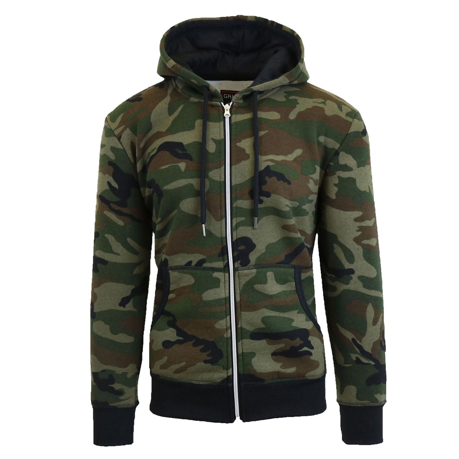 Men's Zip-Up Fleece Hoodie