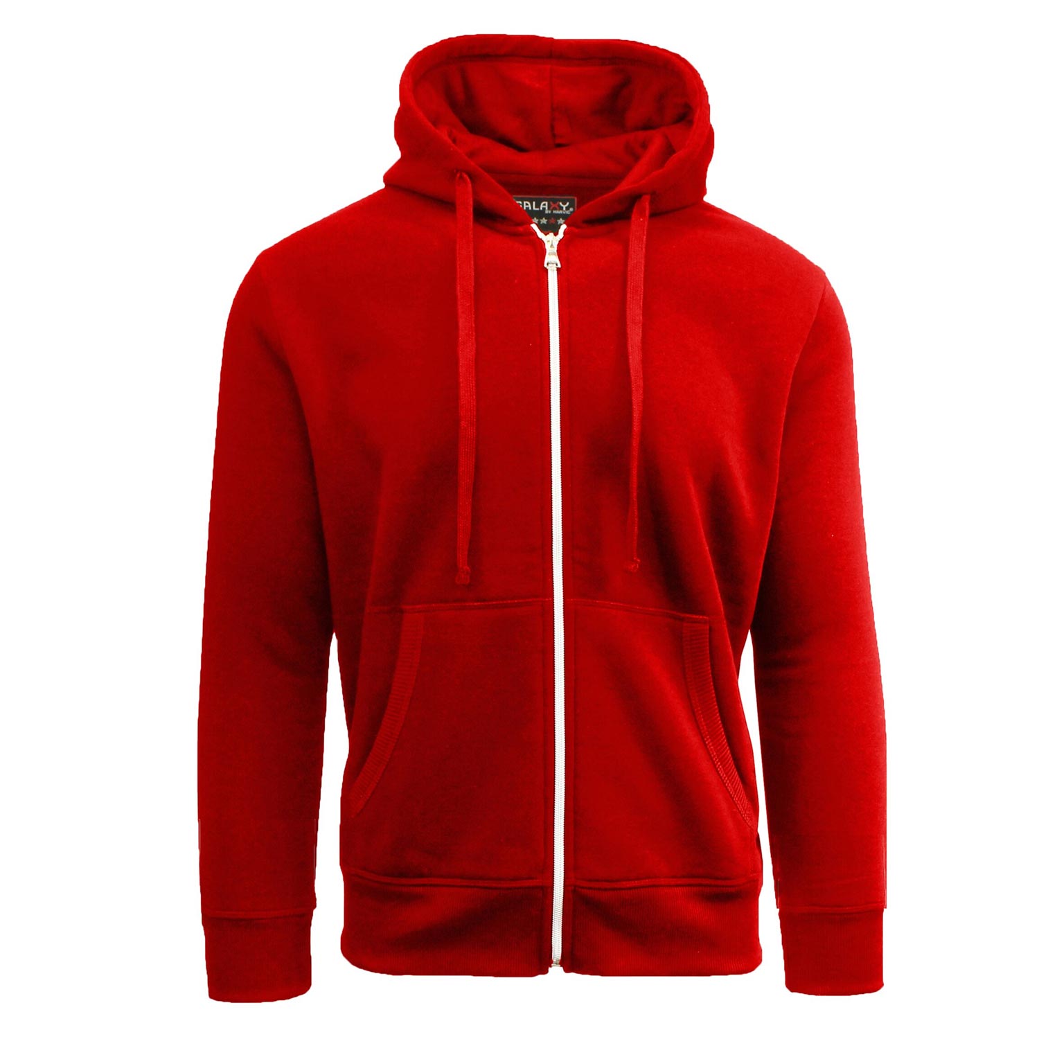 2 Pack Men's Zip-Up Fleece Hoodies