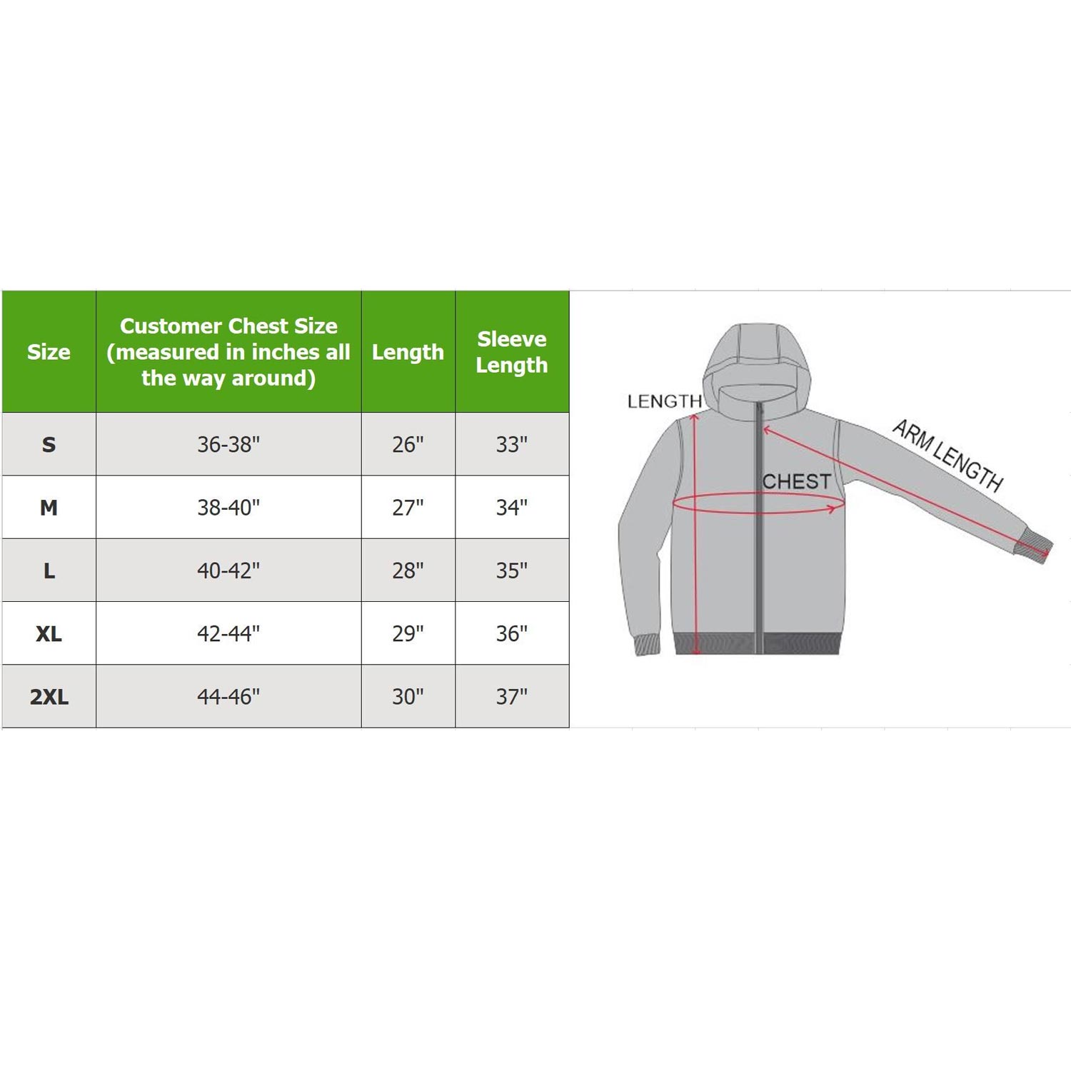 2 Pack Men's Zip-Up Fleece Hoodies