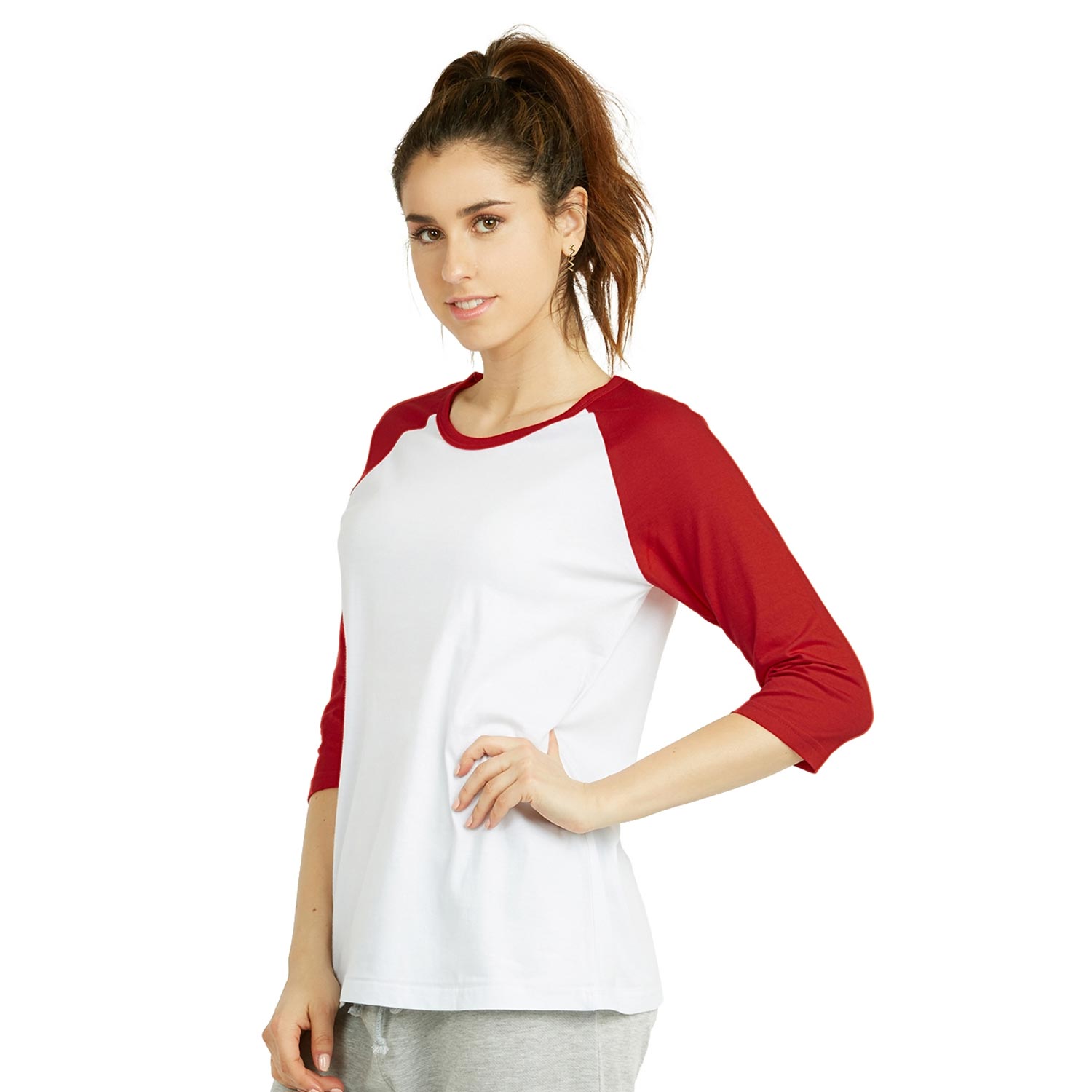 Sofra Ladies Baseball T-Shirt