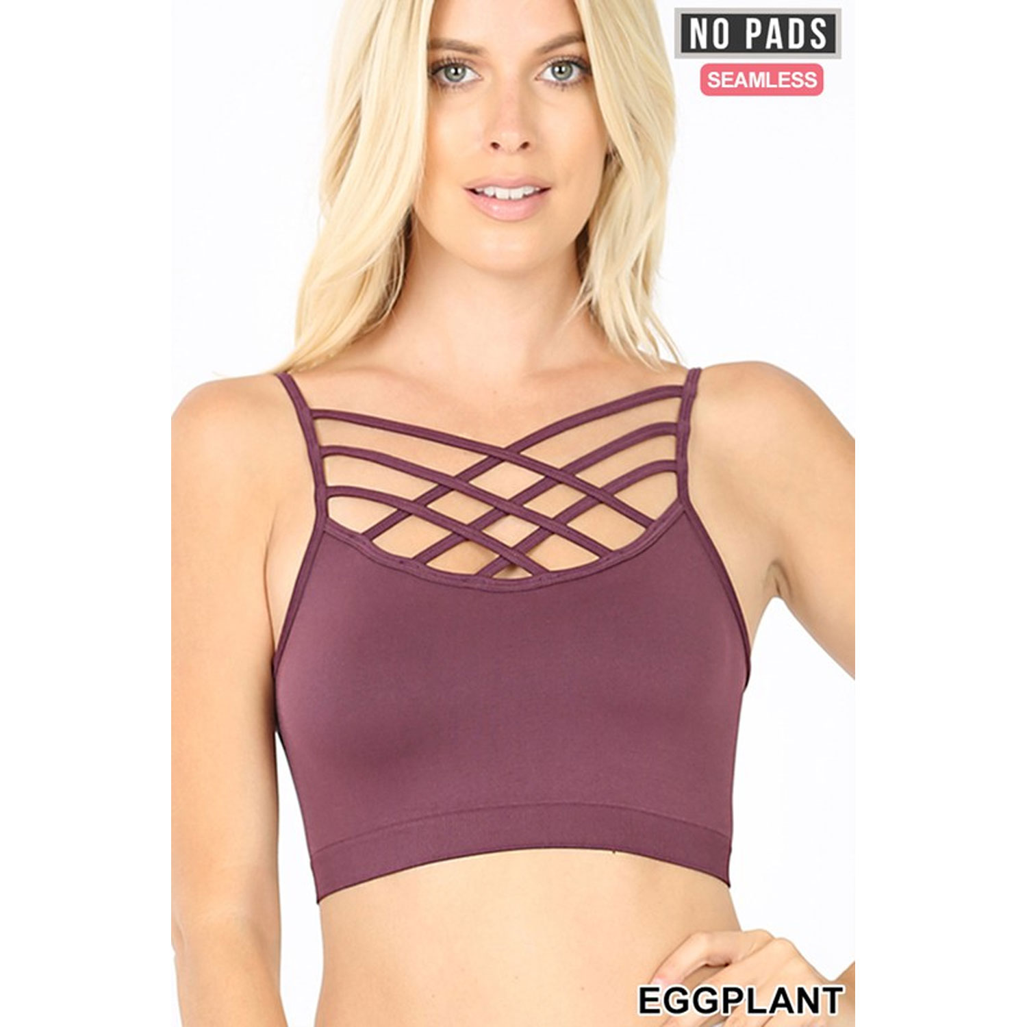 6 Pack Triple Criss Cross Bralette