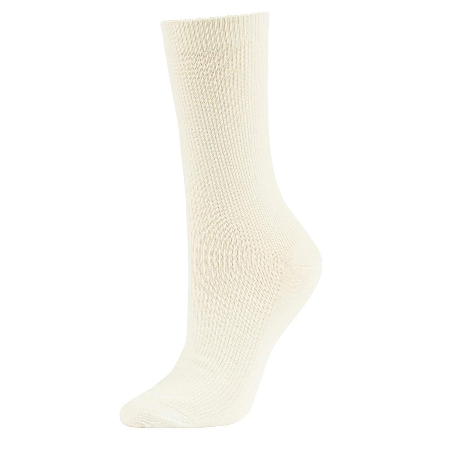 6 Pairs Women's Crew Socks