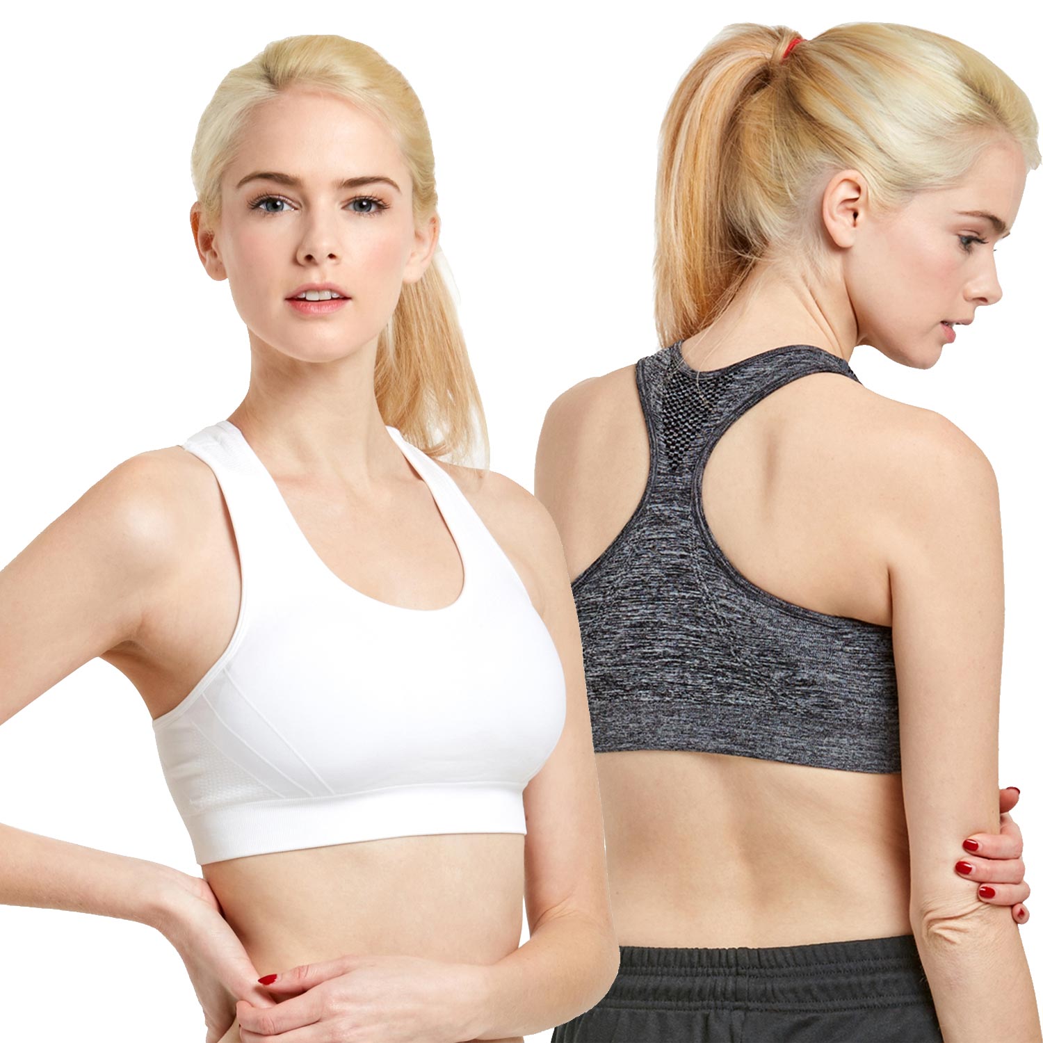 4 Pack Ladies Sports Bra