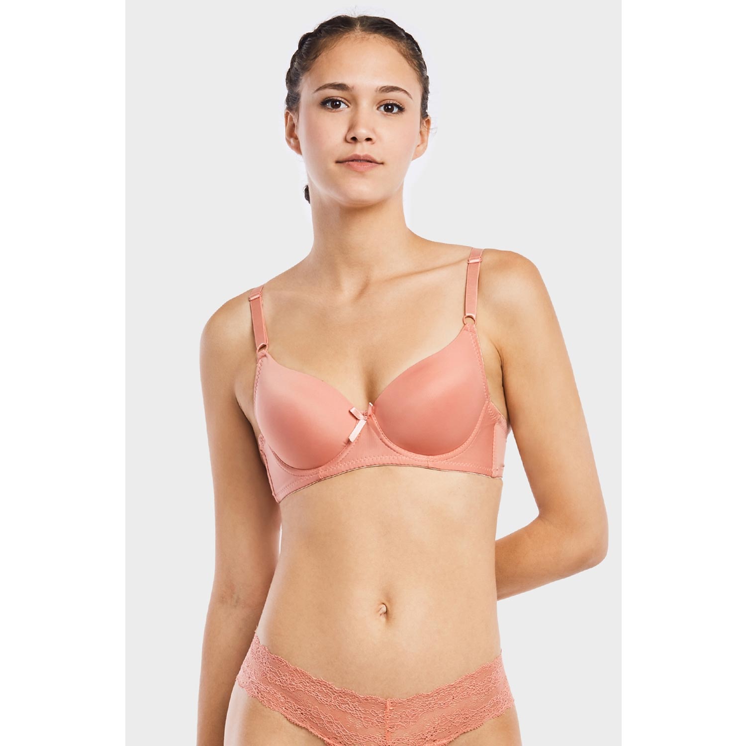 6Pack Ladies Full Cup Plain Bra