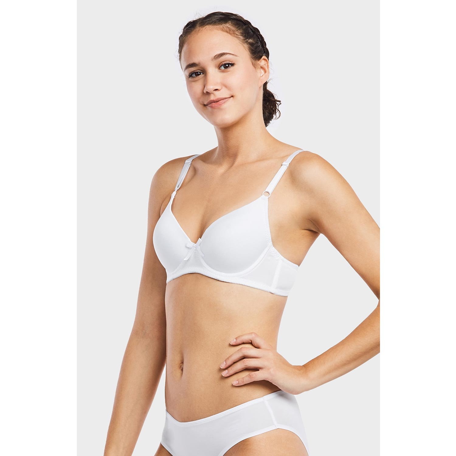 6Pack Ladies Full Cup Plain Bra