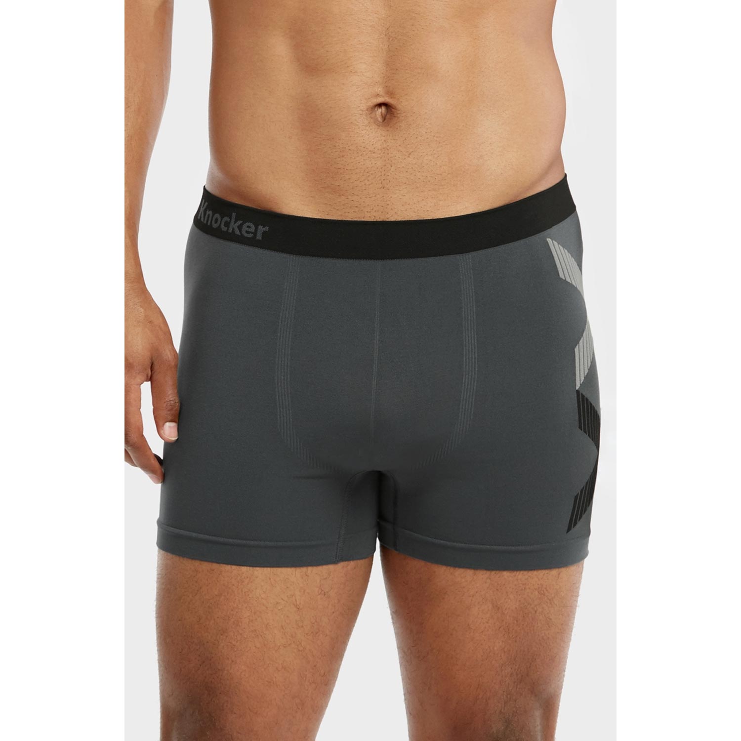 6 Pack Knocker Men's Seamless Boxer Briefs