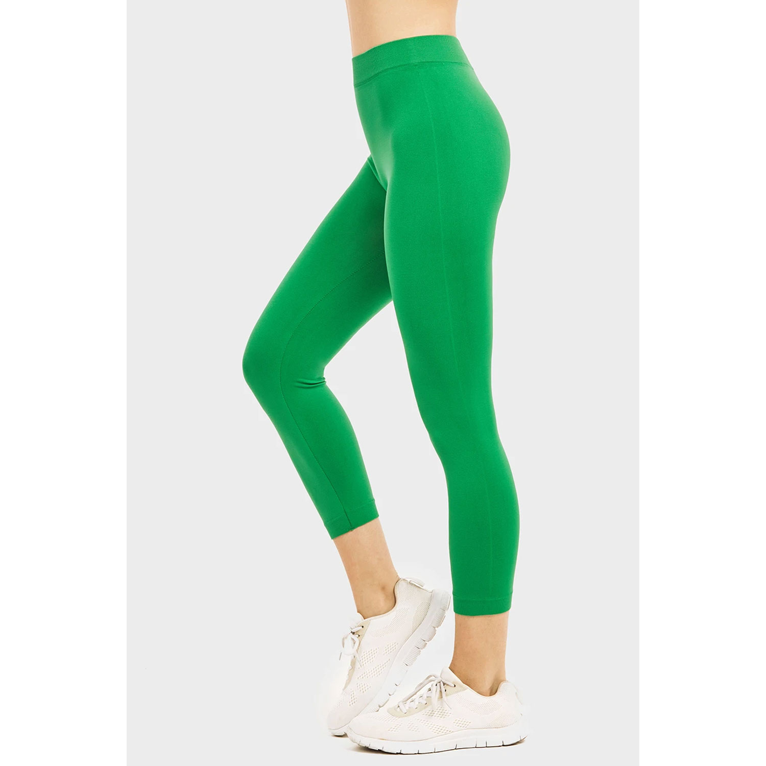 6 Pack Ladies Polyester Capri Leggings