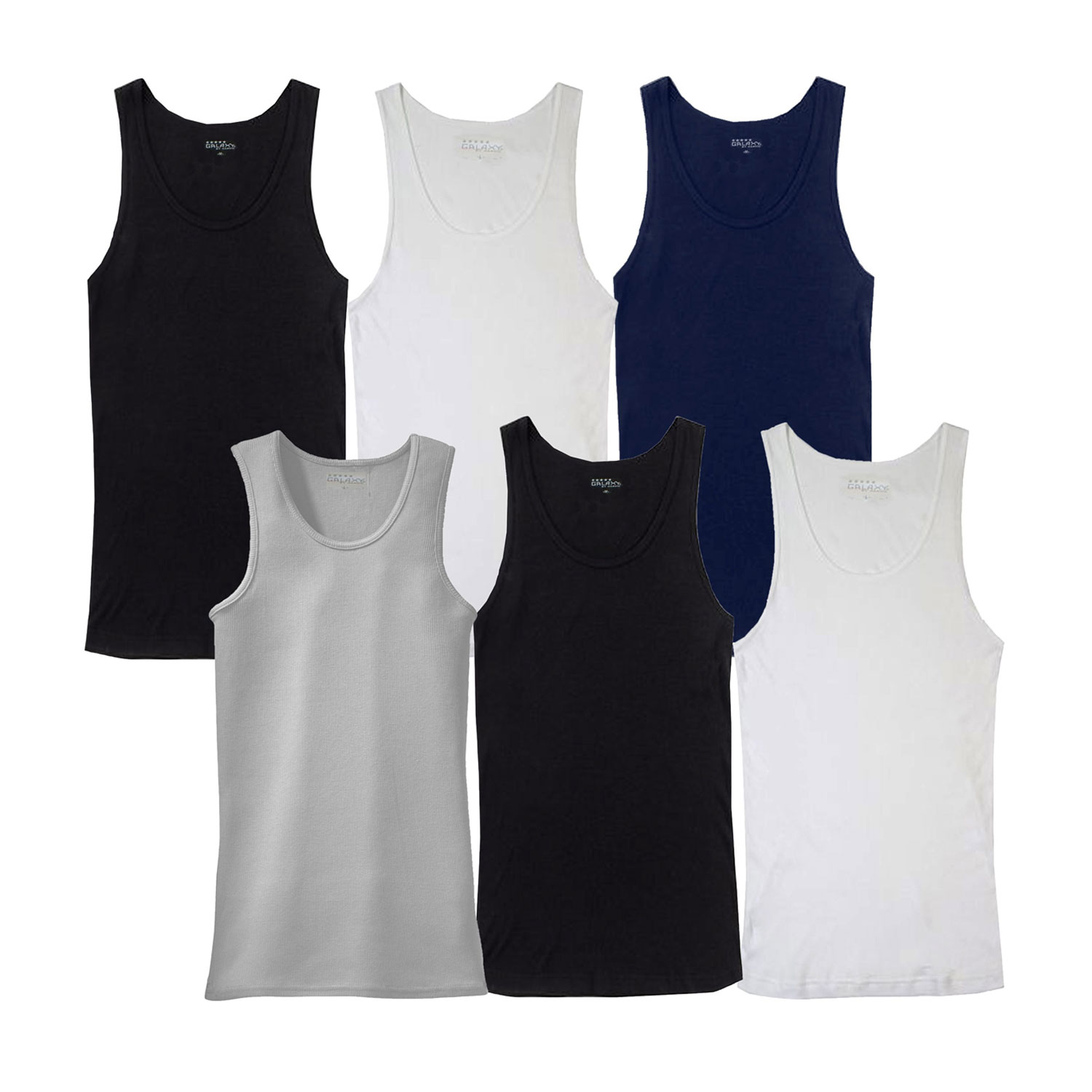 Men's Multi Pack Classic Stretch Tank Tops