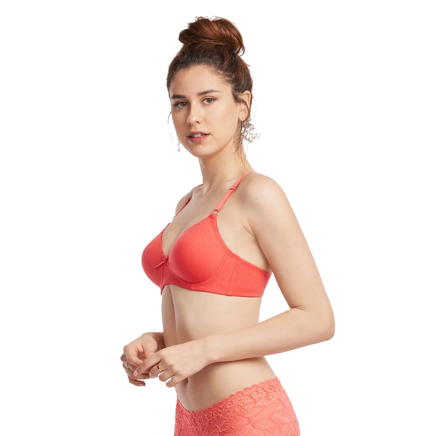 6 Pack Sofra No Wire Cotton Bras