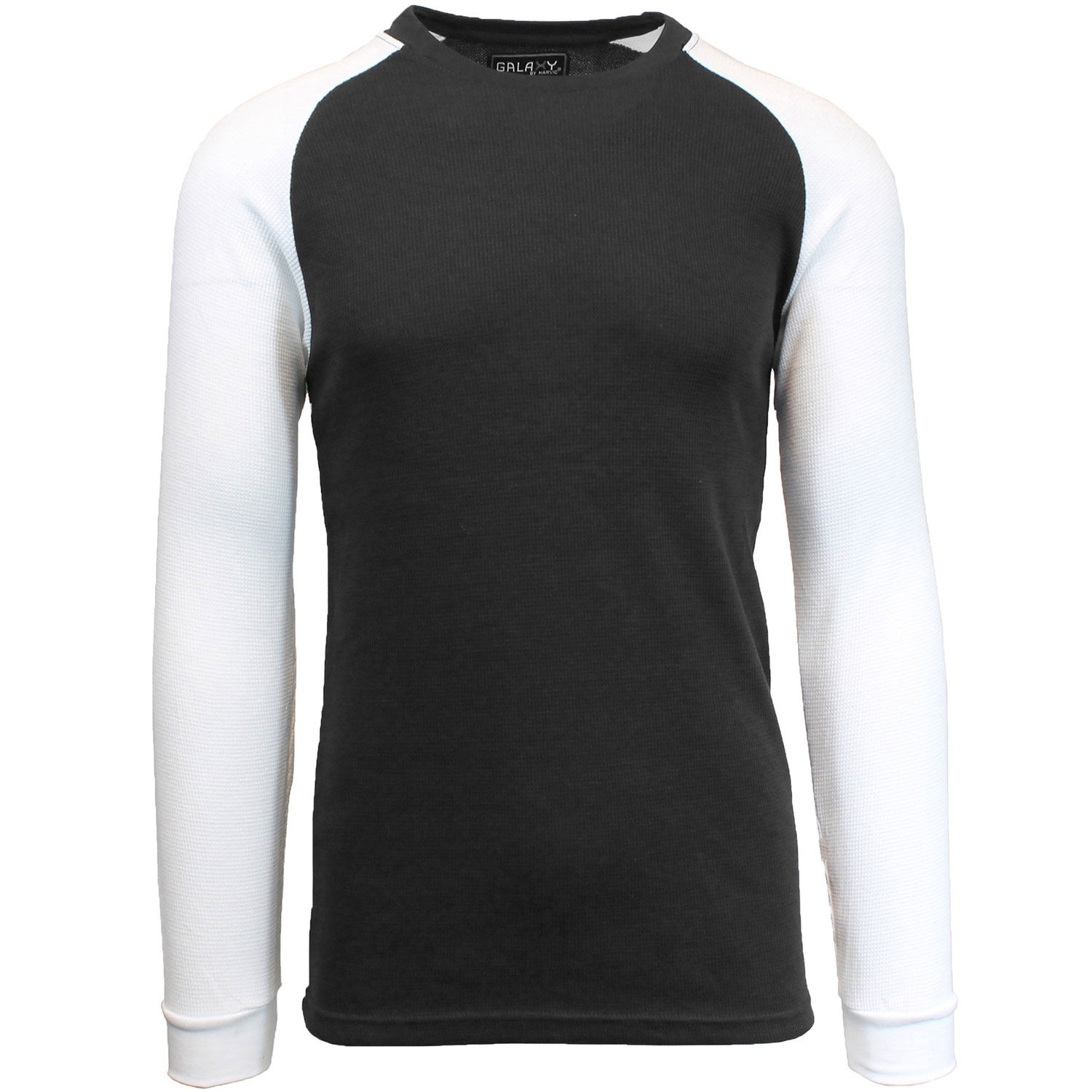 Men's Waffle-Knit Thermal Raglan Shirt