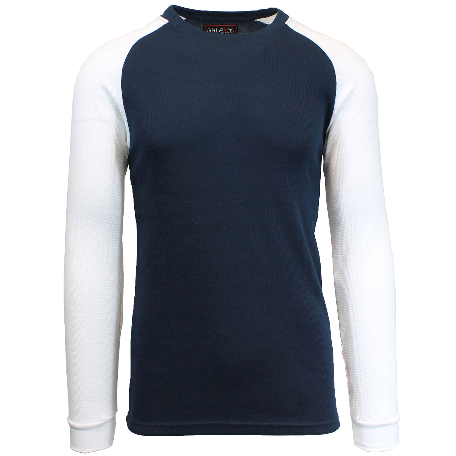 Men's Waffle-Knit Thermal Raglan Shirt