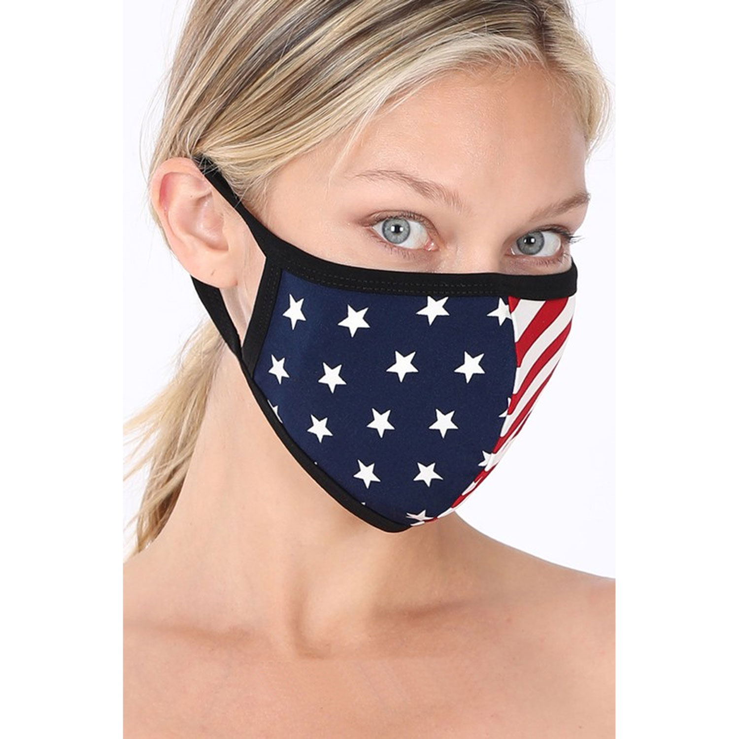 12 Pack Star Print Washable Mask