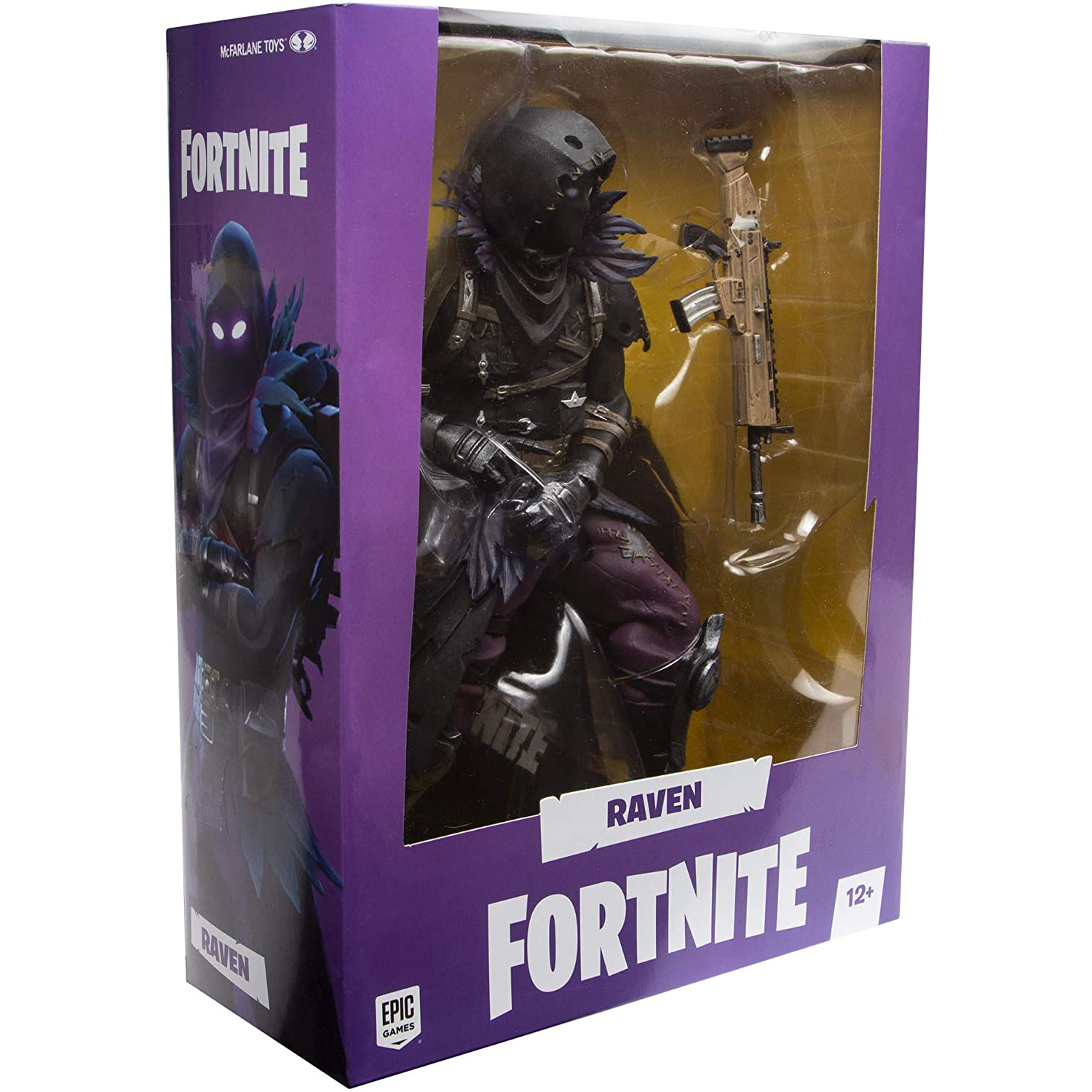 Mcfarlane Toys Fortnite Deluxe Box 11" Scale Scale Figures  Raven