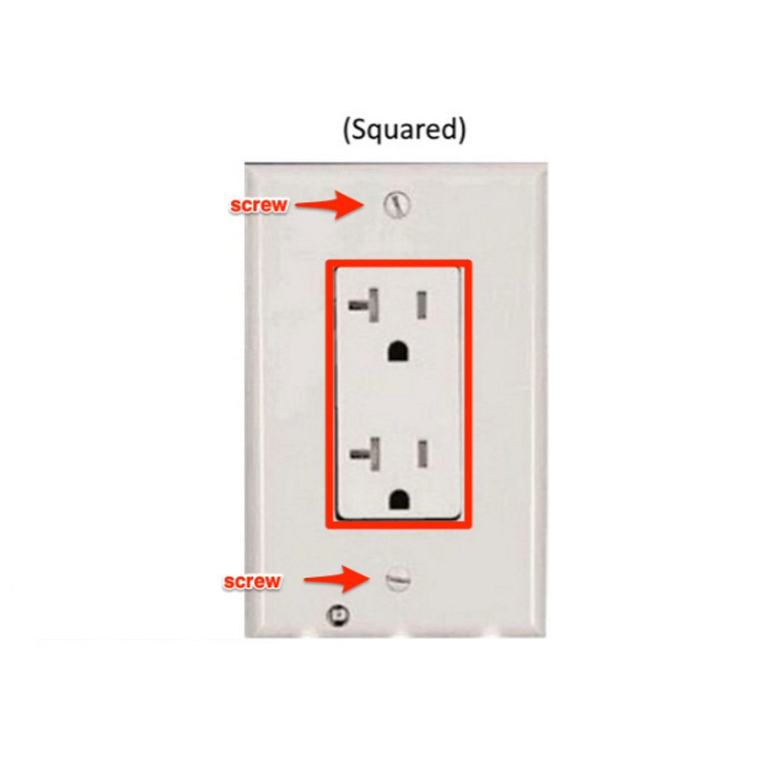 5 Pack Outlet Cover With Built In LED Night Lights