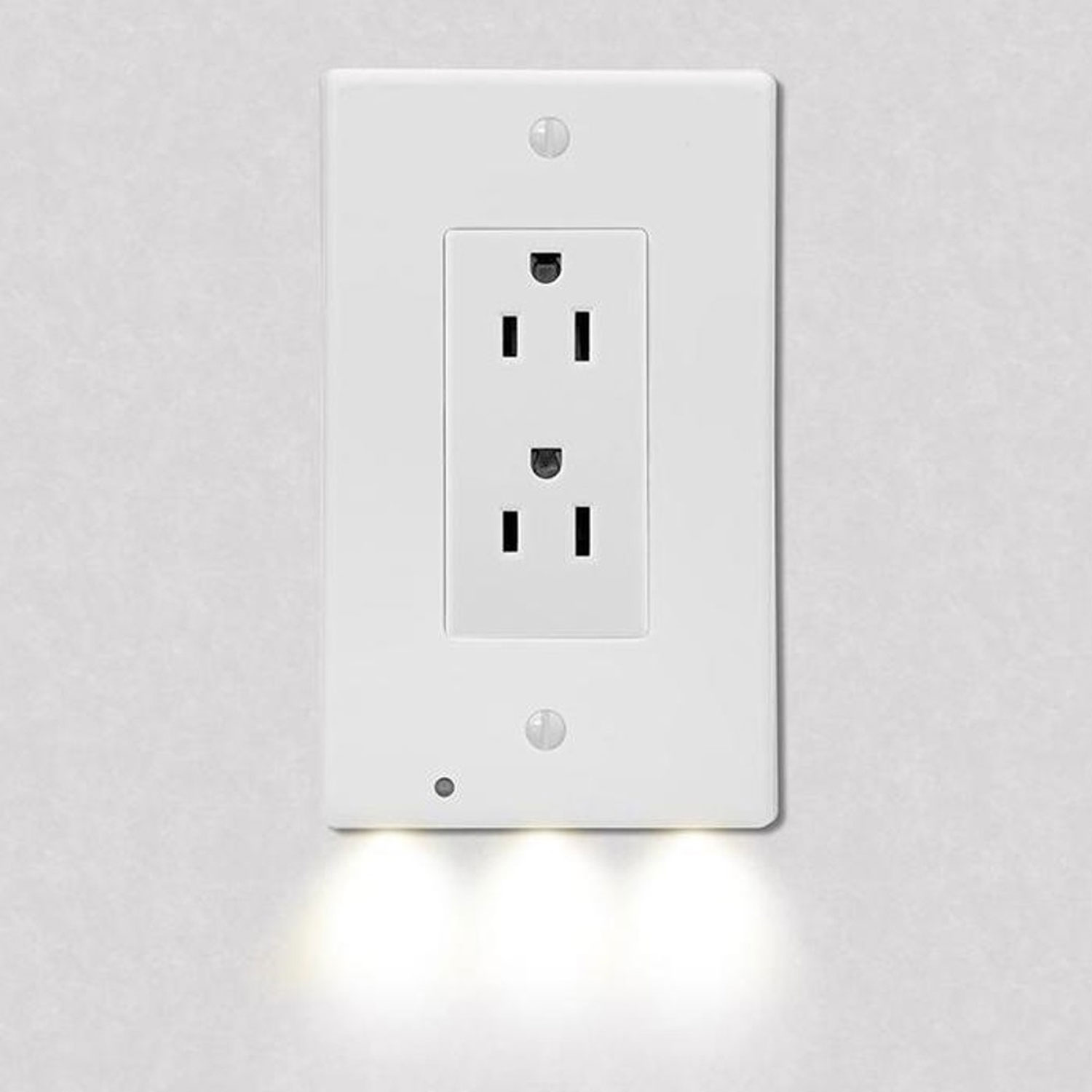 5 Pack Outlet Cover With Built In LED Night Lights