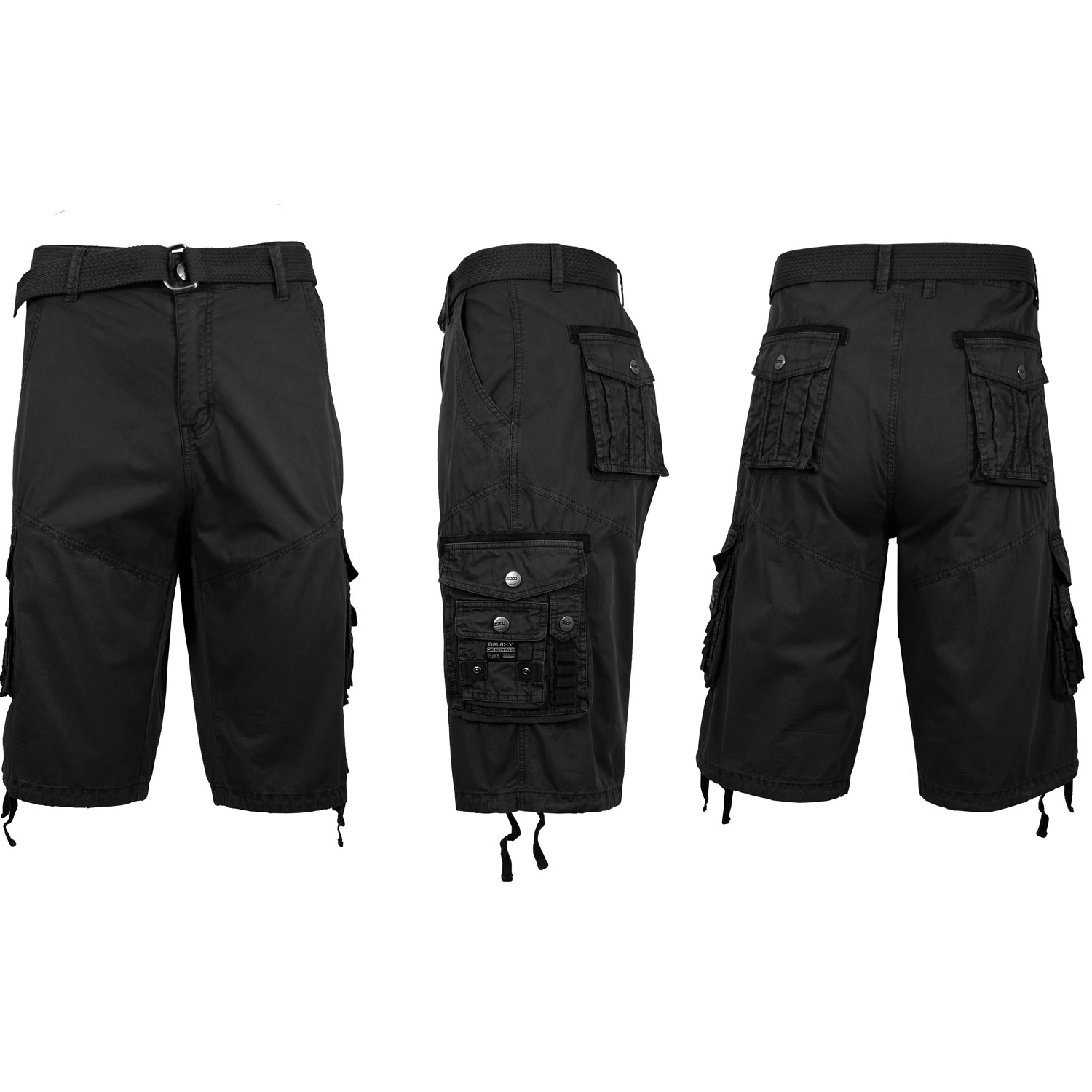 Men's Cargo Shorts With Belt