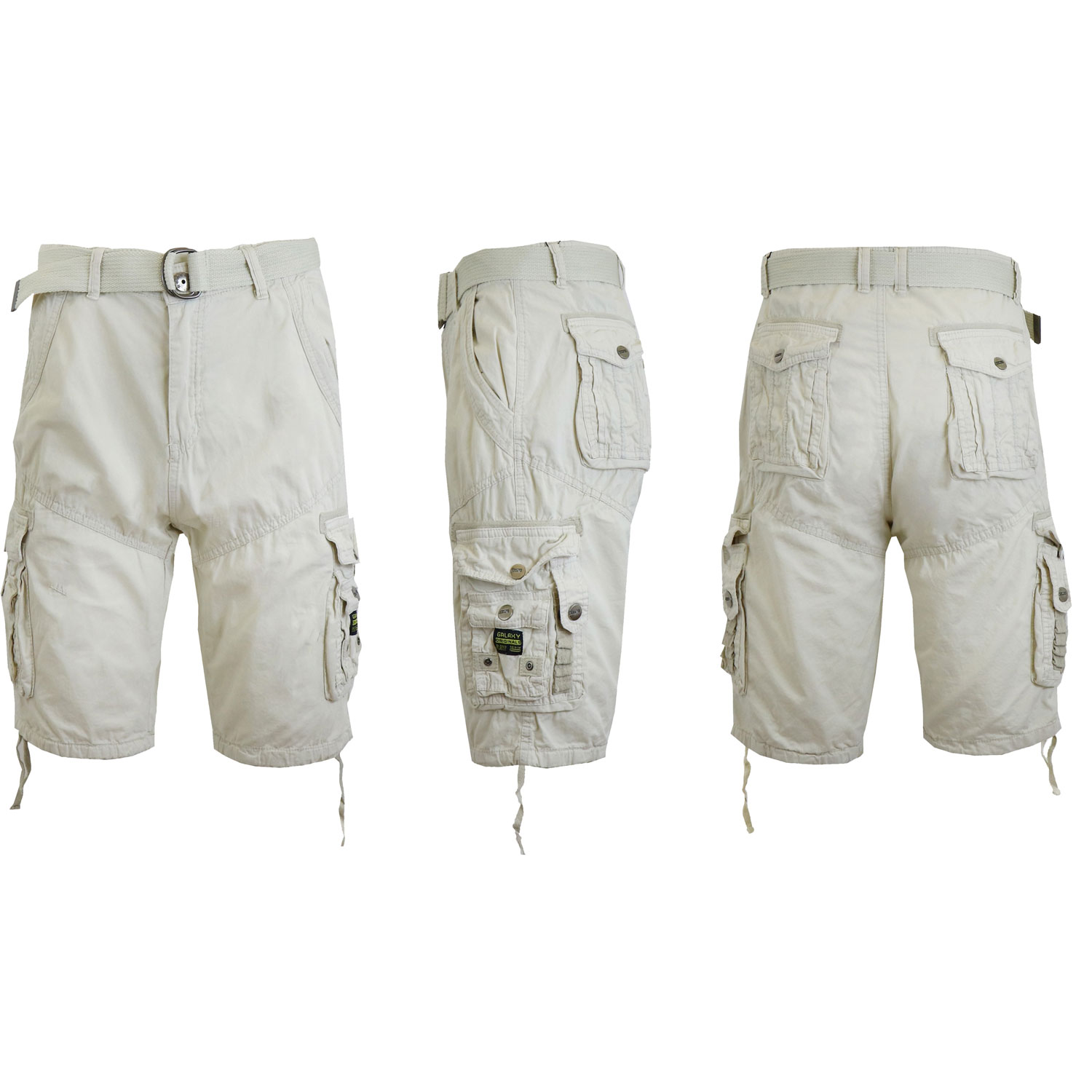 Men's Cargo Shorts With Belt