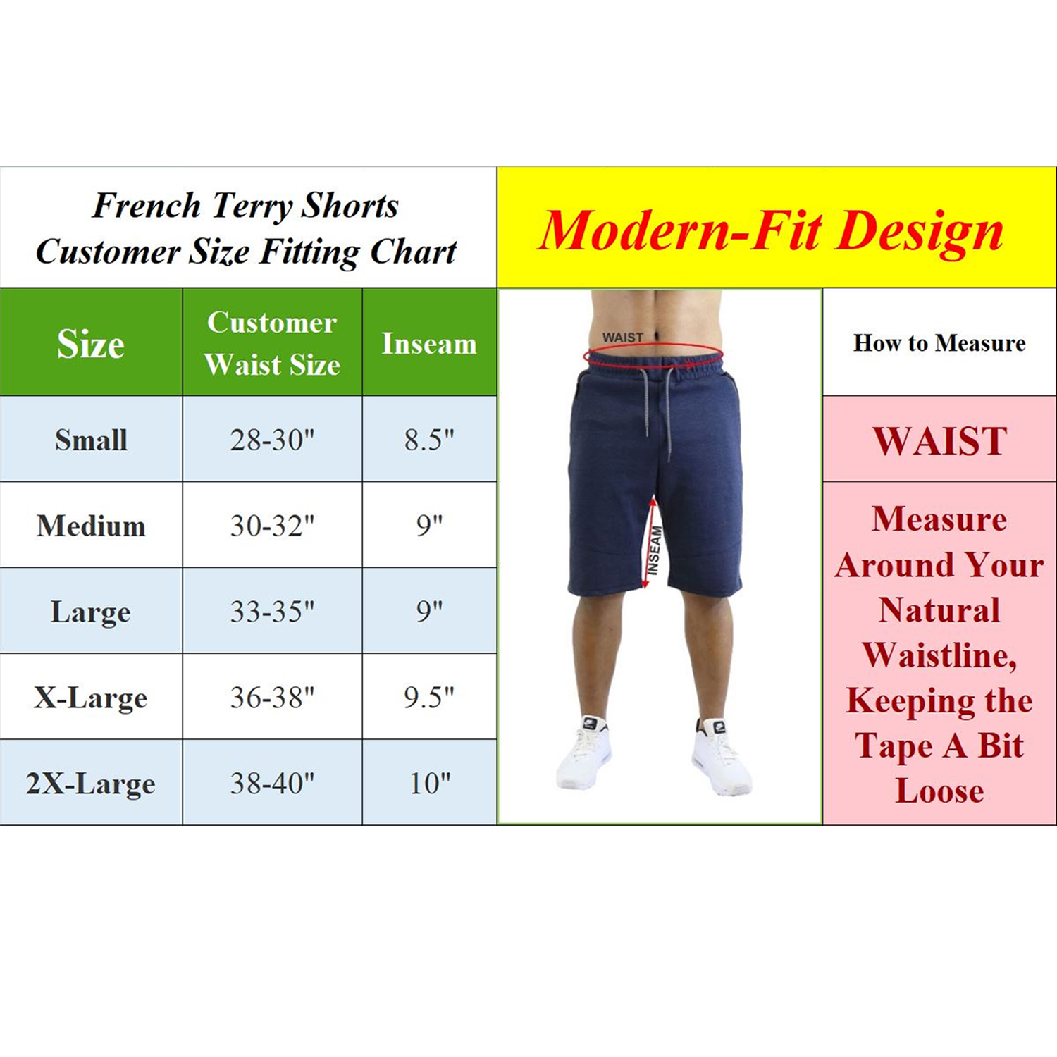 Men's Assorted French Terry Lounge Shorts - 3 Pack