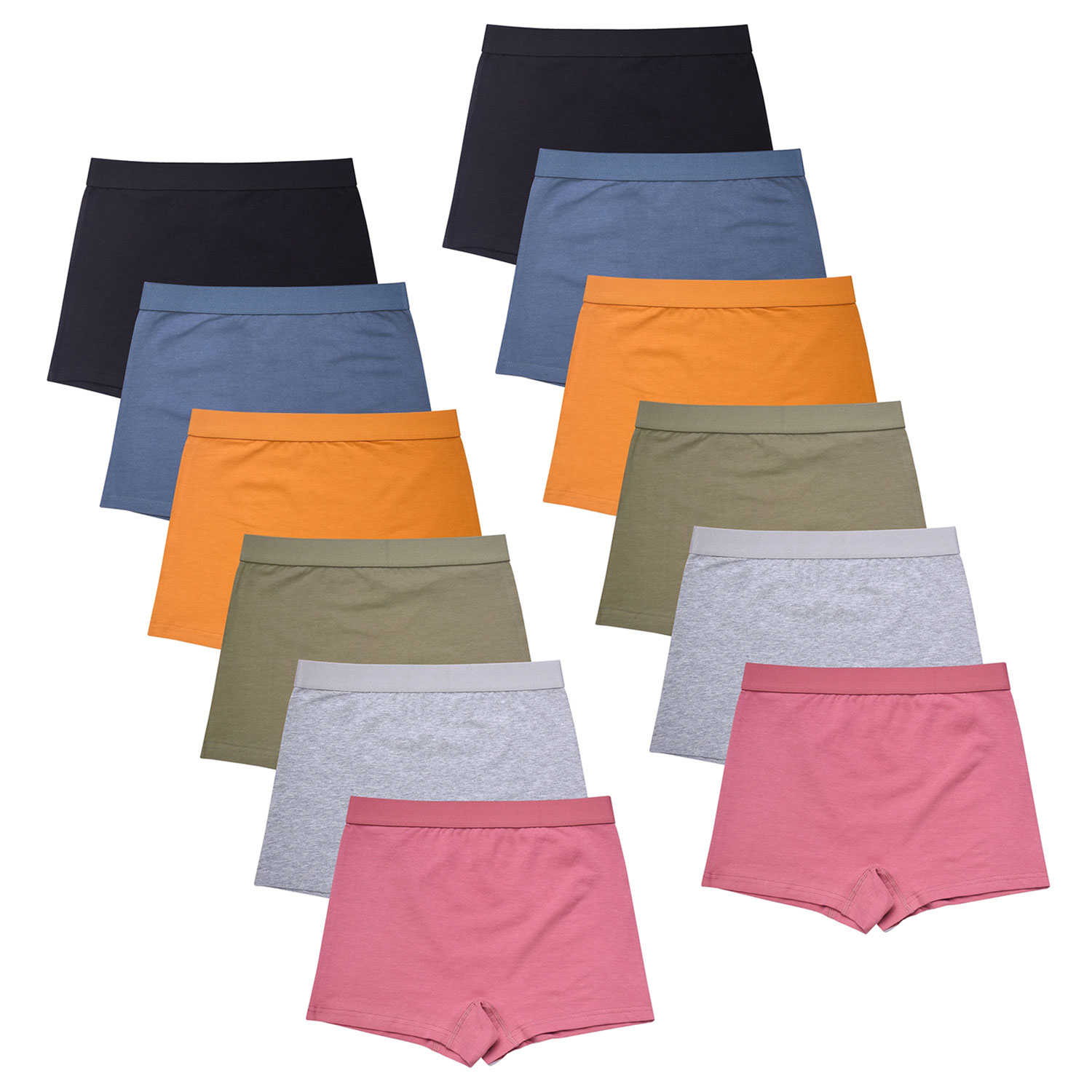 Cotton Thong Panty And Boyshorts Pack Of 6 And 12