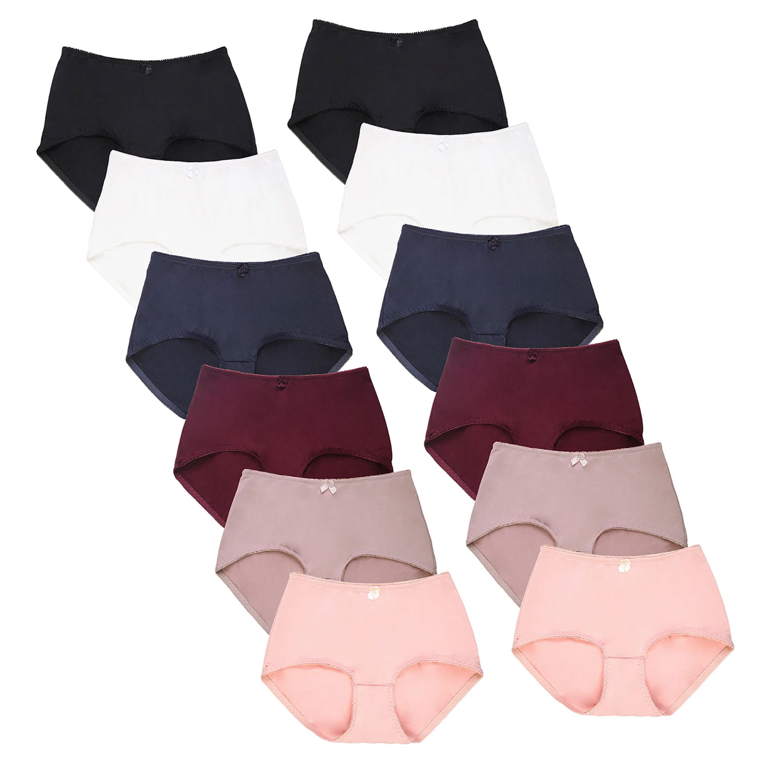 Cotton Thong Panty And Boyshorts Pack Of 6 And 12