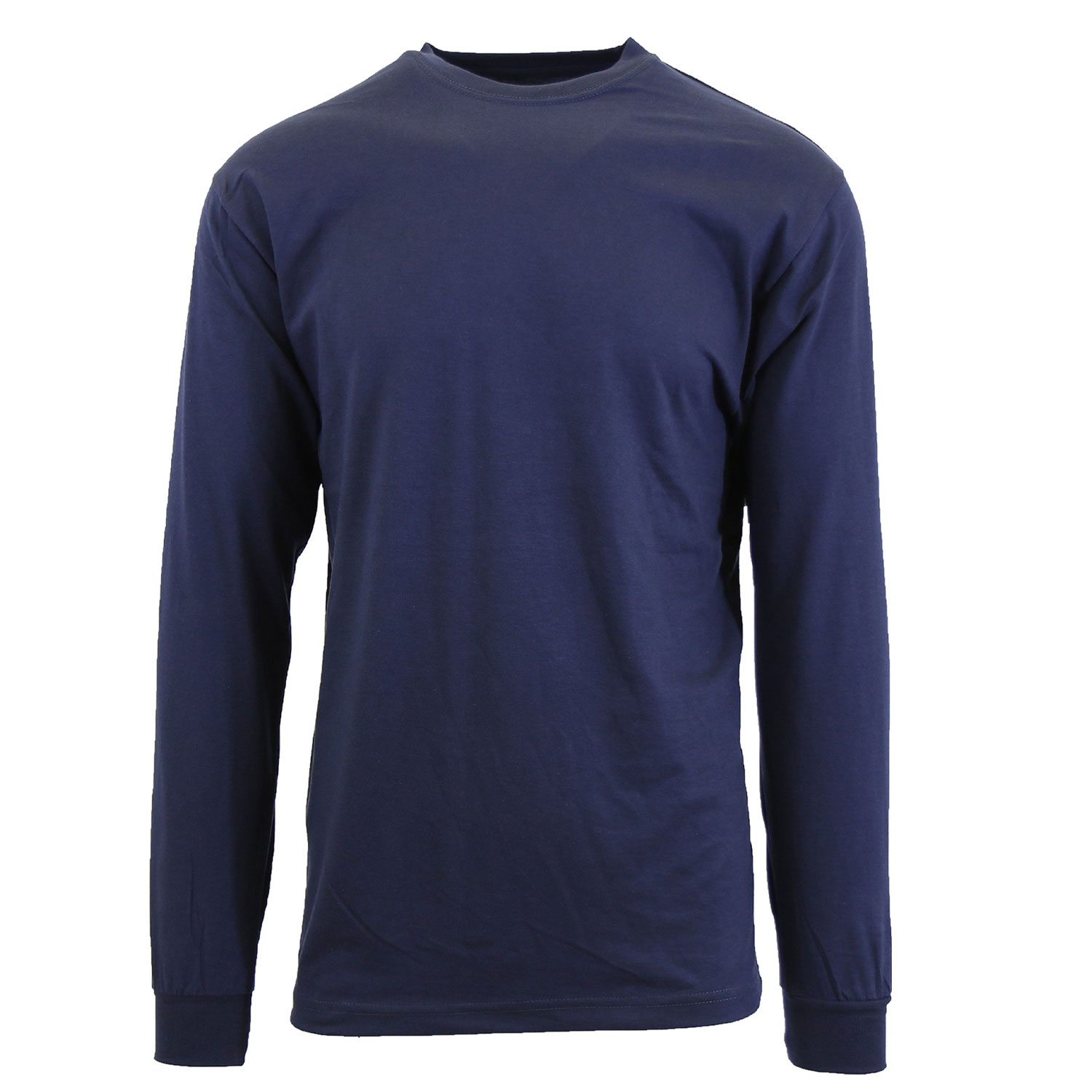 Men's Long Sleeve Crew Neck Basic Tee