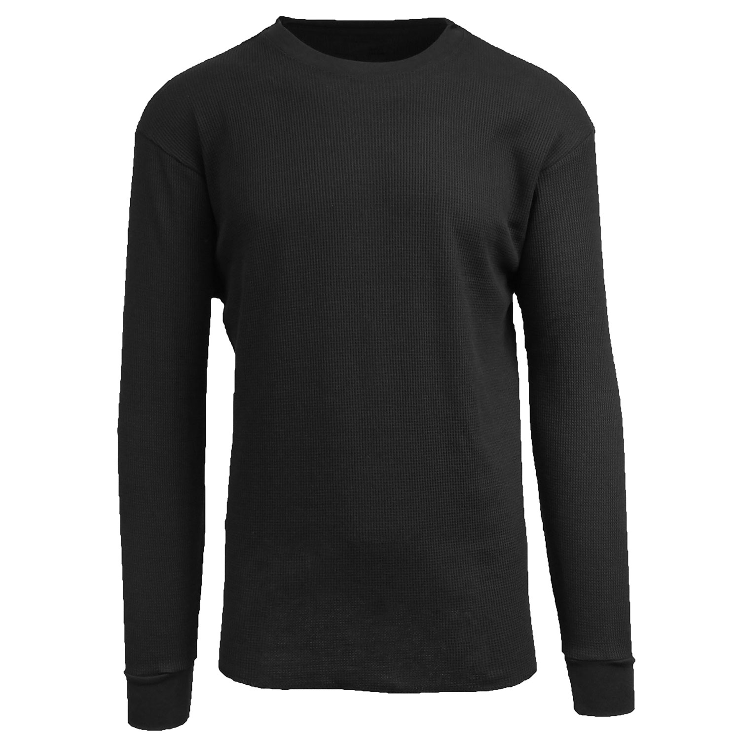 Men's Long Sleeve Waffle-Knit Basic Thermal Shirts