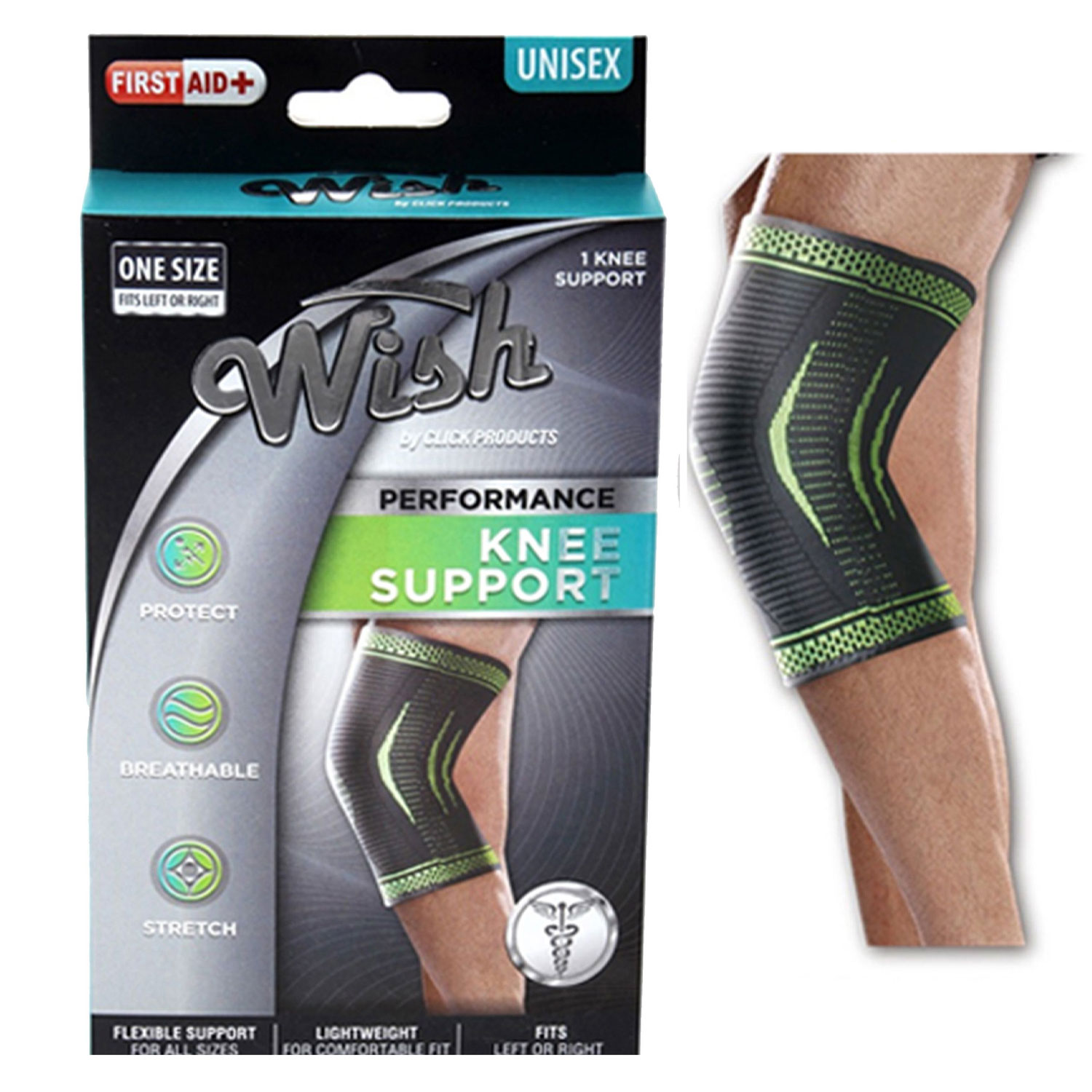 Flexible Stretch Joint Compression Sleeve Support Brace 1 And 2 Packs