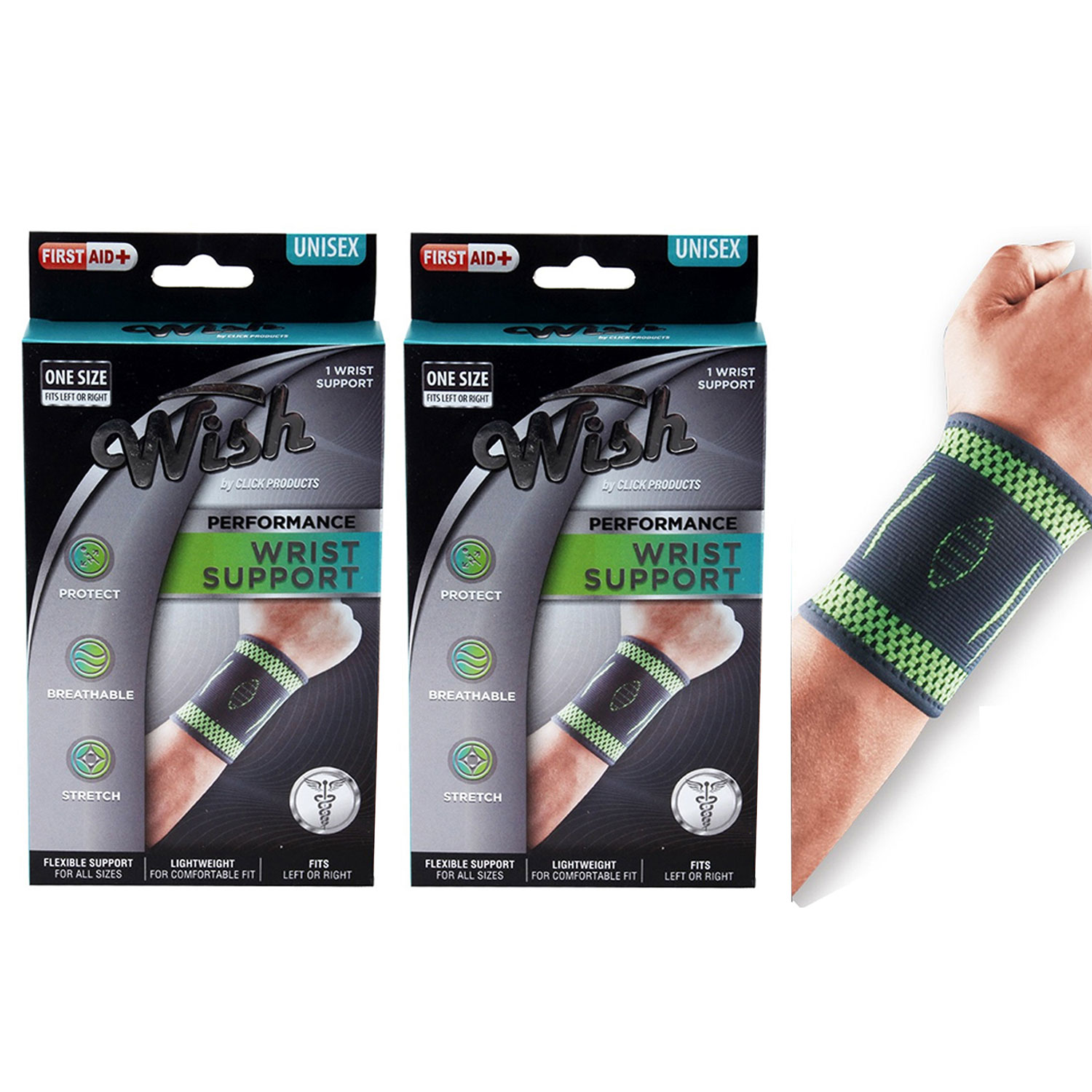 Flexible Stretch Joint Compression Sleeve Support Brace 1 And 2 Packs