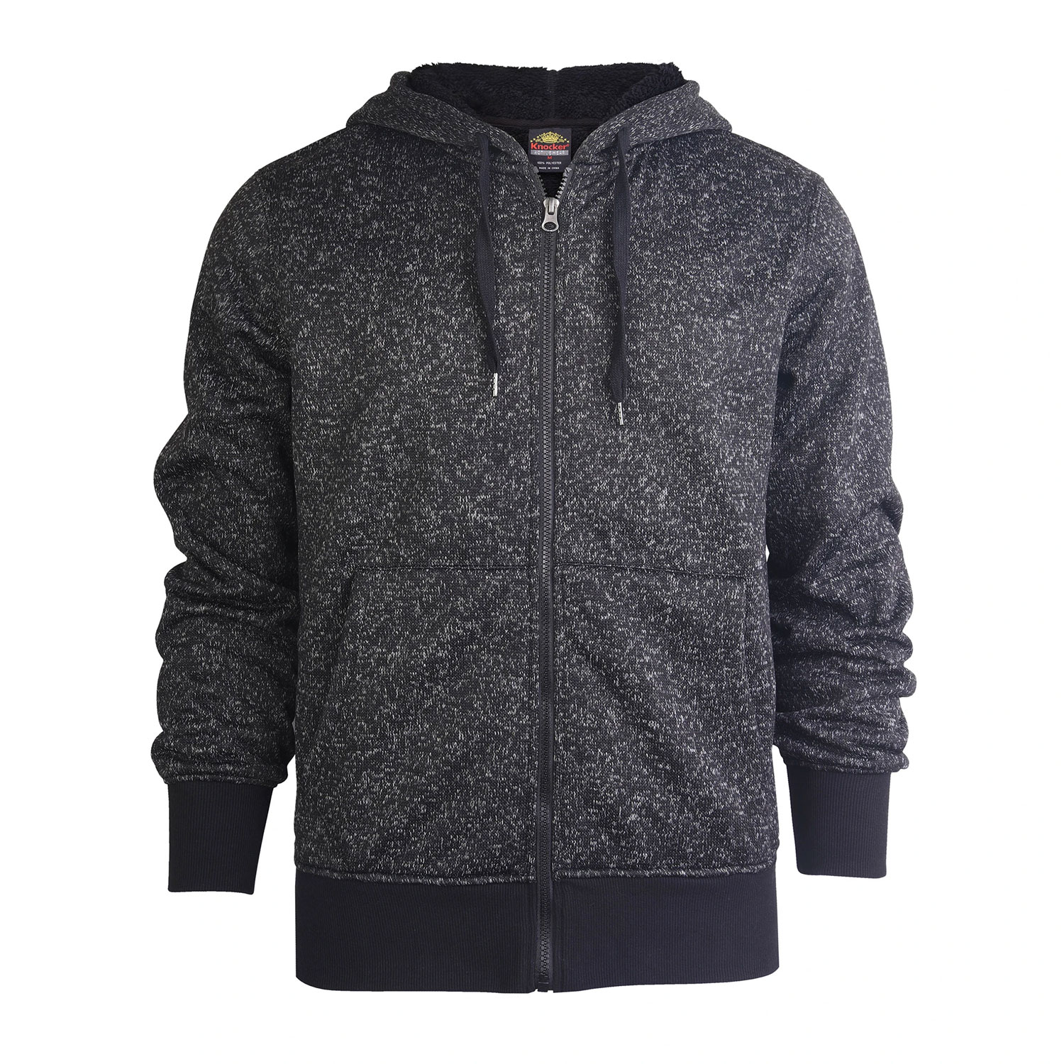 Men's Sherpa Fleece Zipper Hoodie