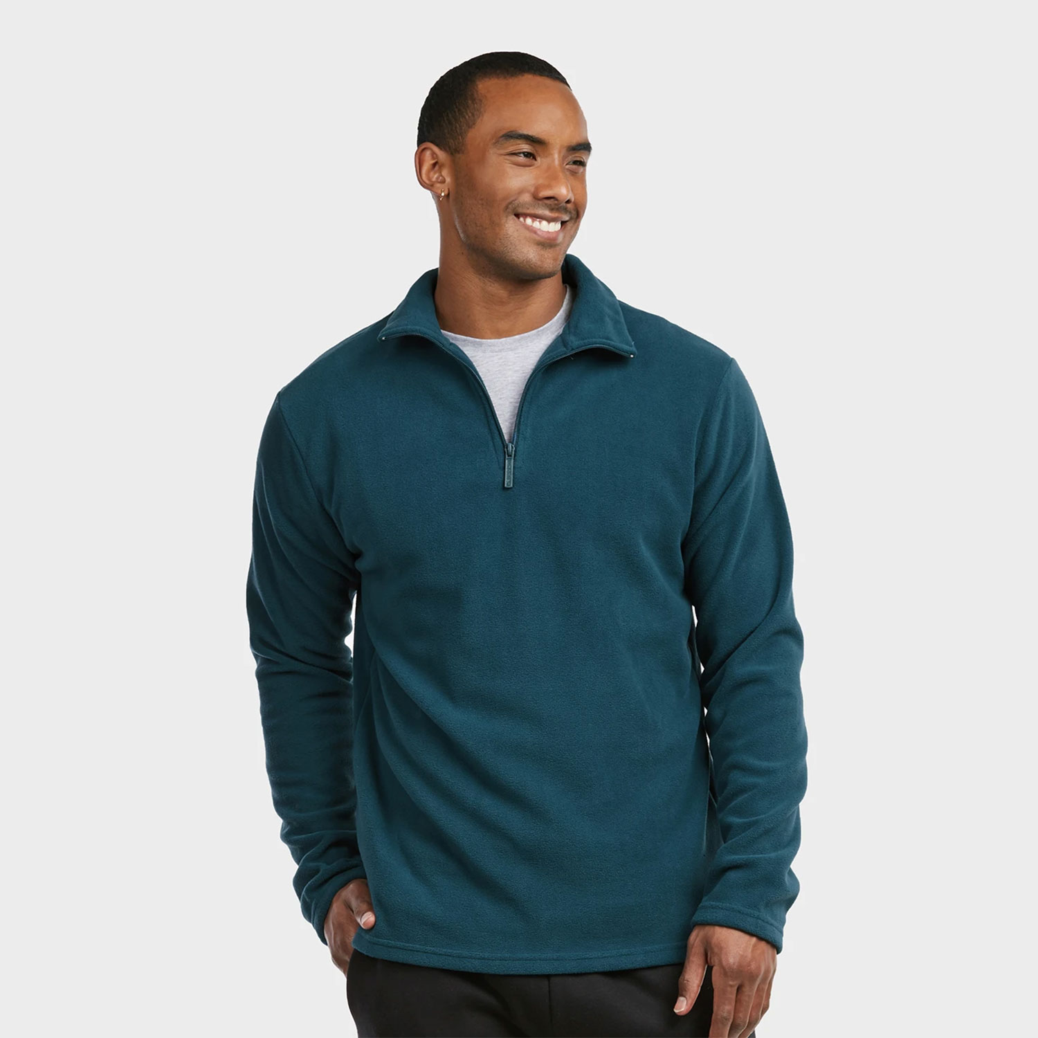 Men's Polar Fleece Quarter Pullover