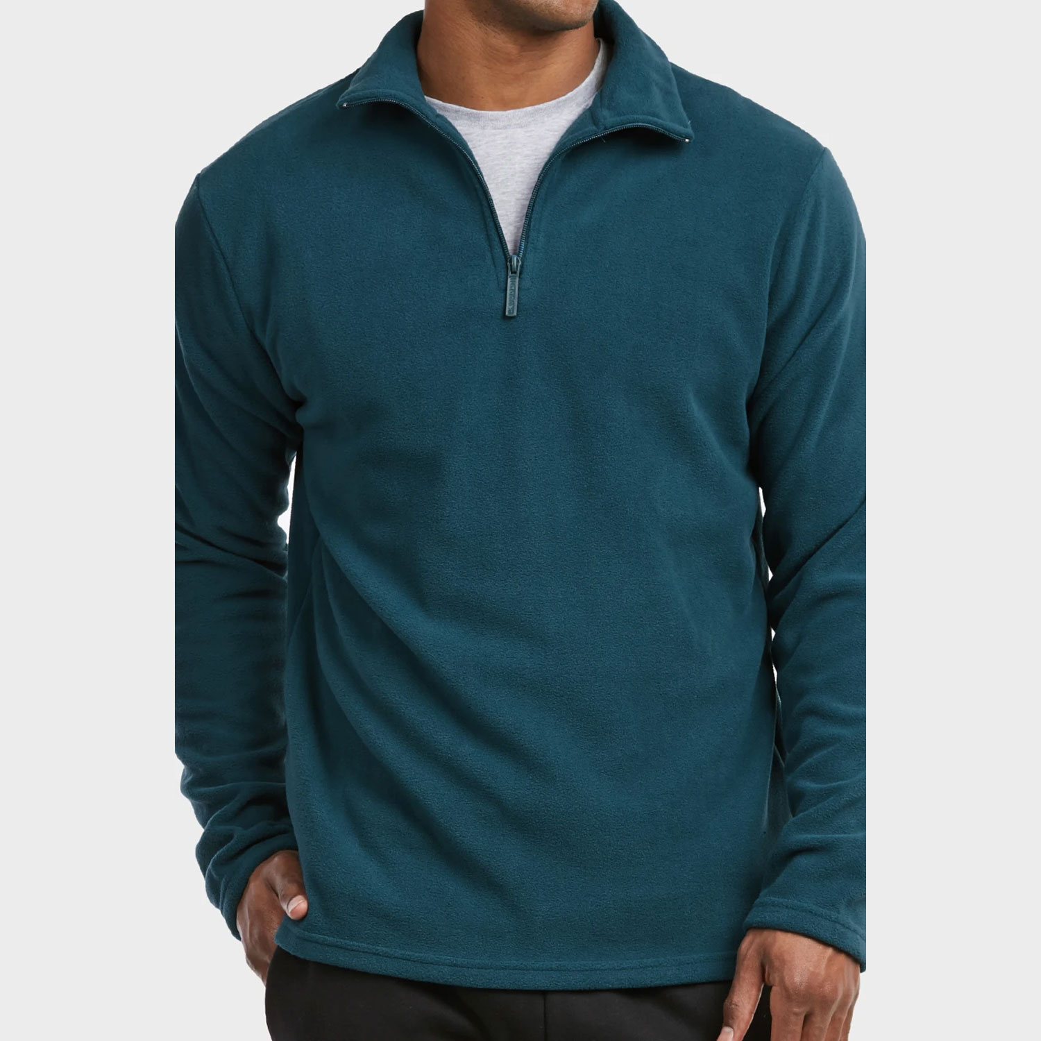 Men's Polar Fleece Quarter Pullover