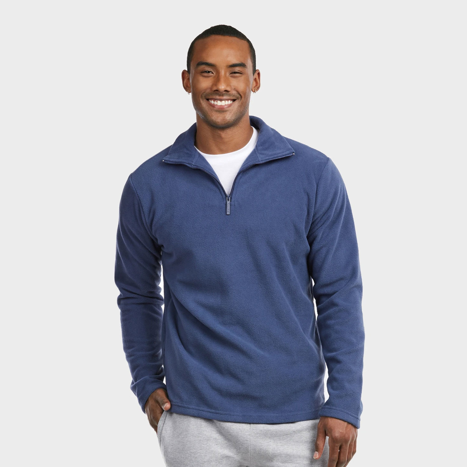 Men's Polar Fleece Quarter Pullover