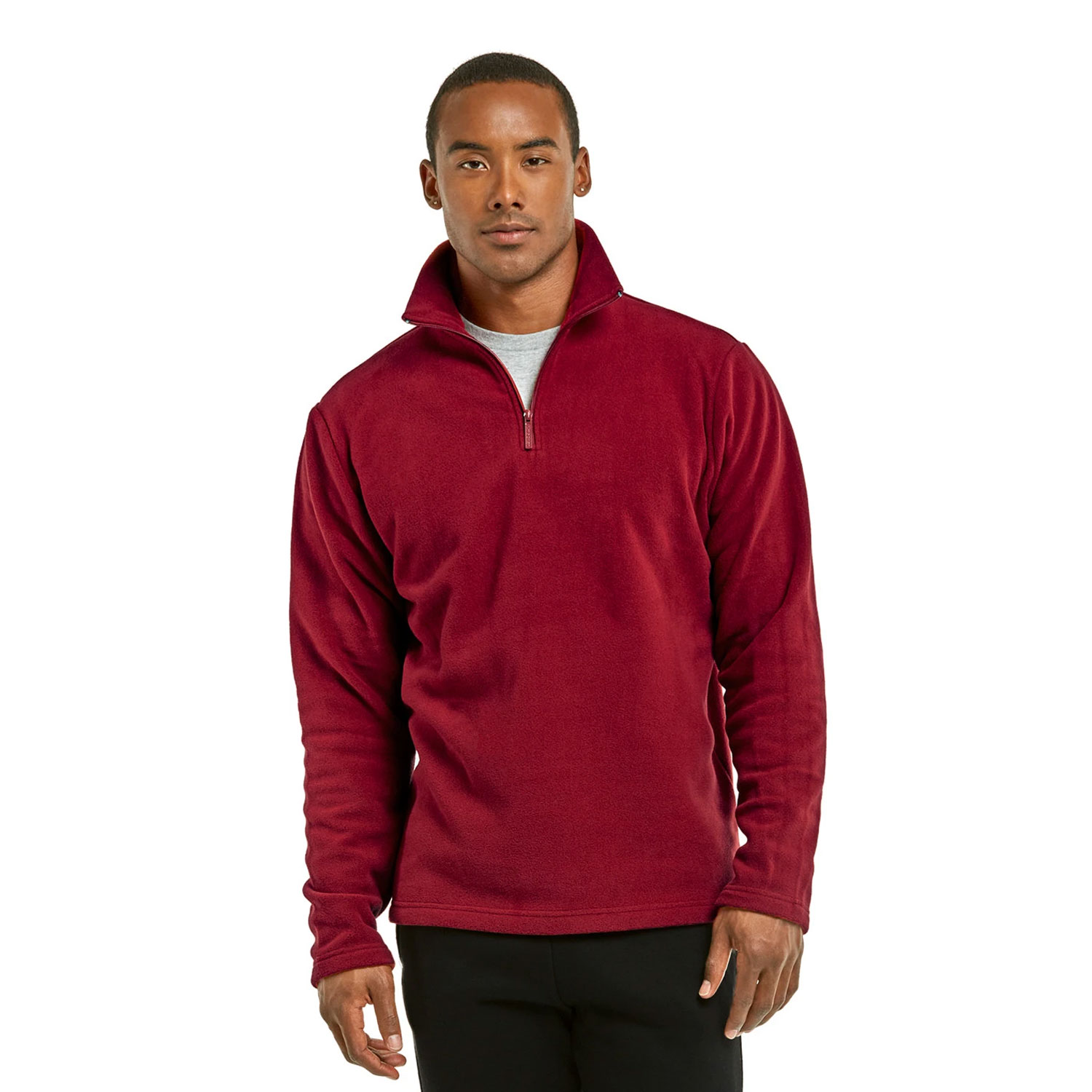 Men's Polar Fleece Quarter Pullover