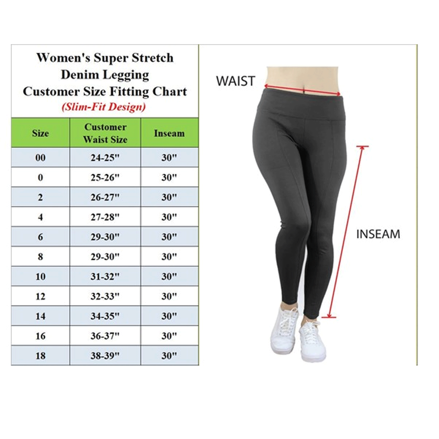 3 Pack Women's Mid Rise Super Stretchy Denim Leggings