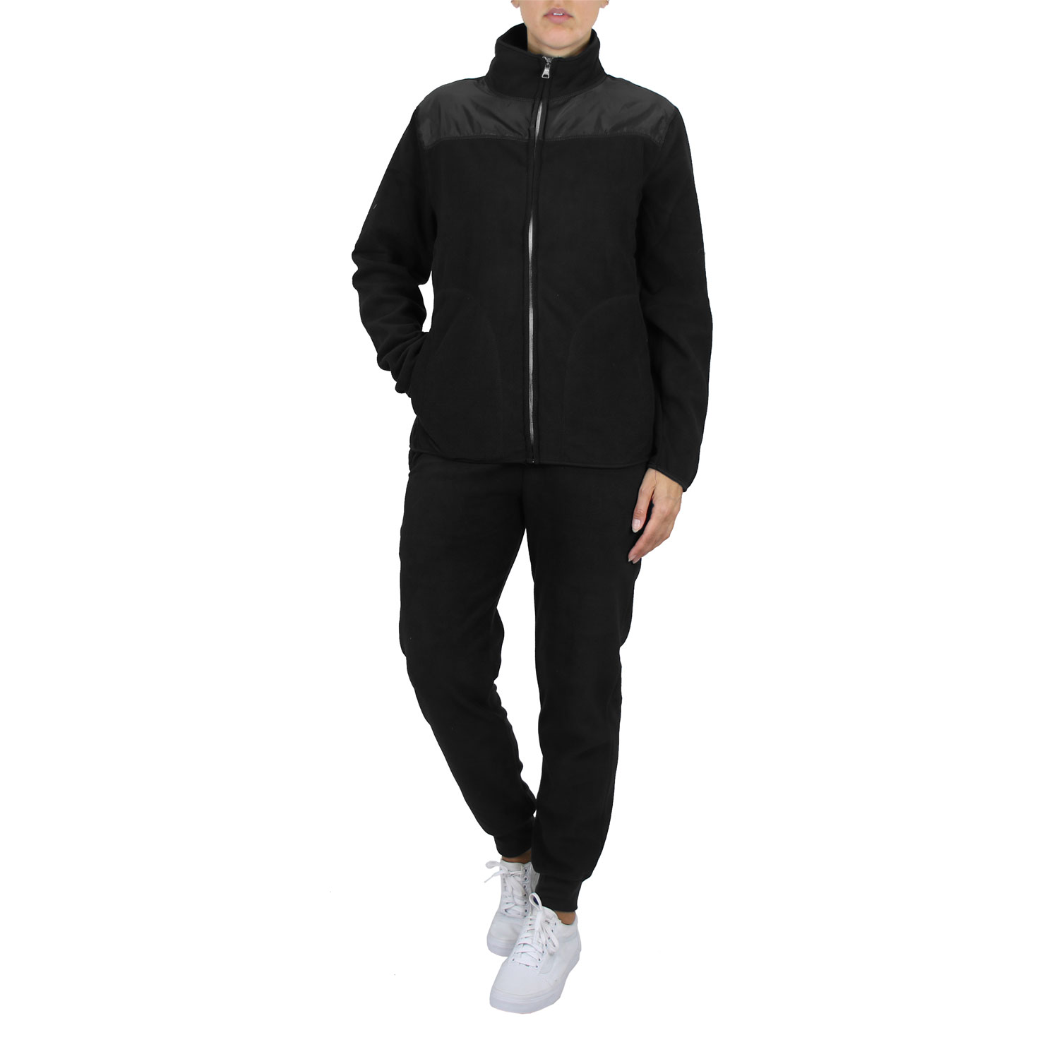 Women's 2-Piece Fleece Hoodie And Jogger Matching Set