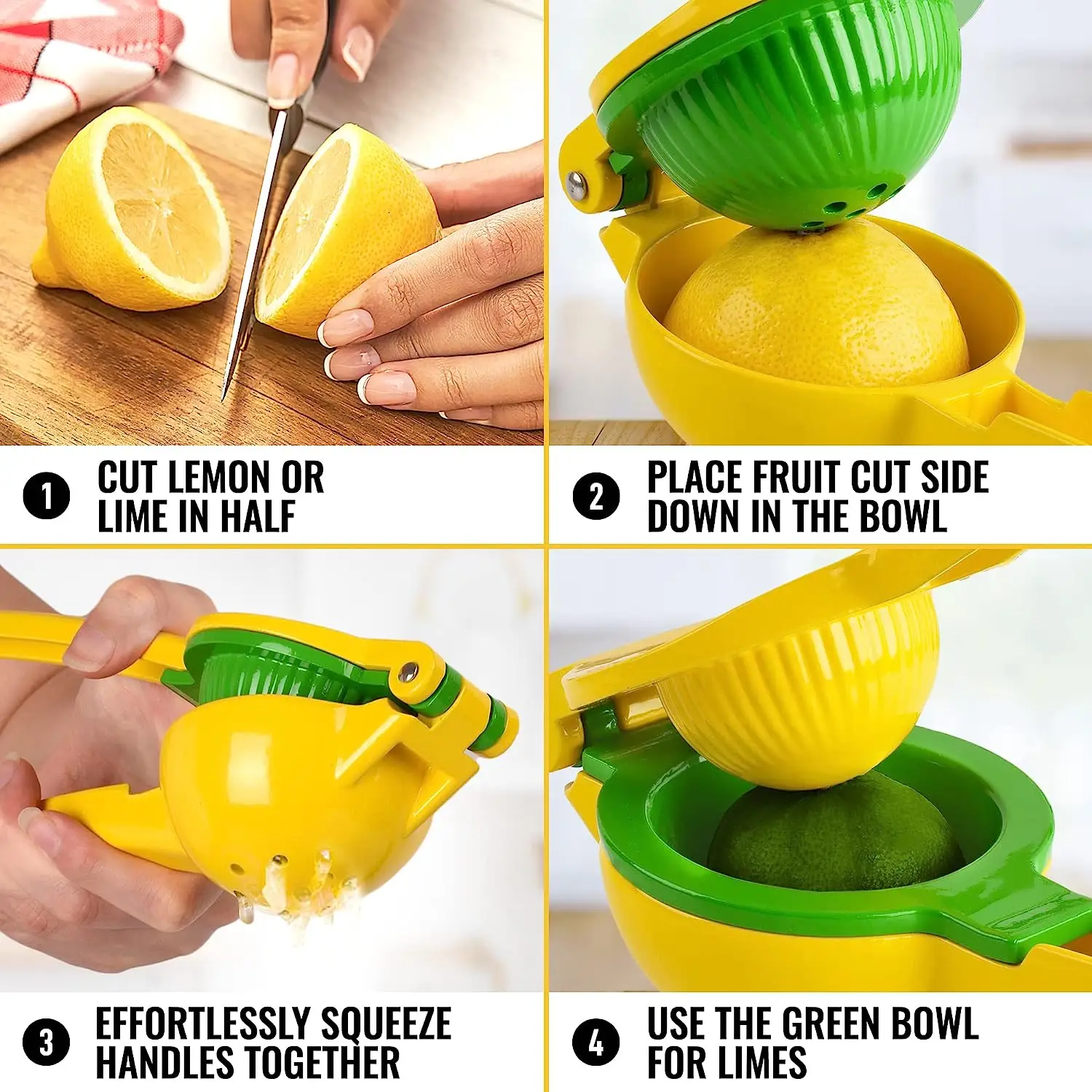 Zulay Metal Lemon Lime Squeezer