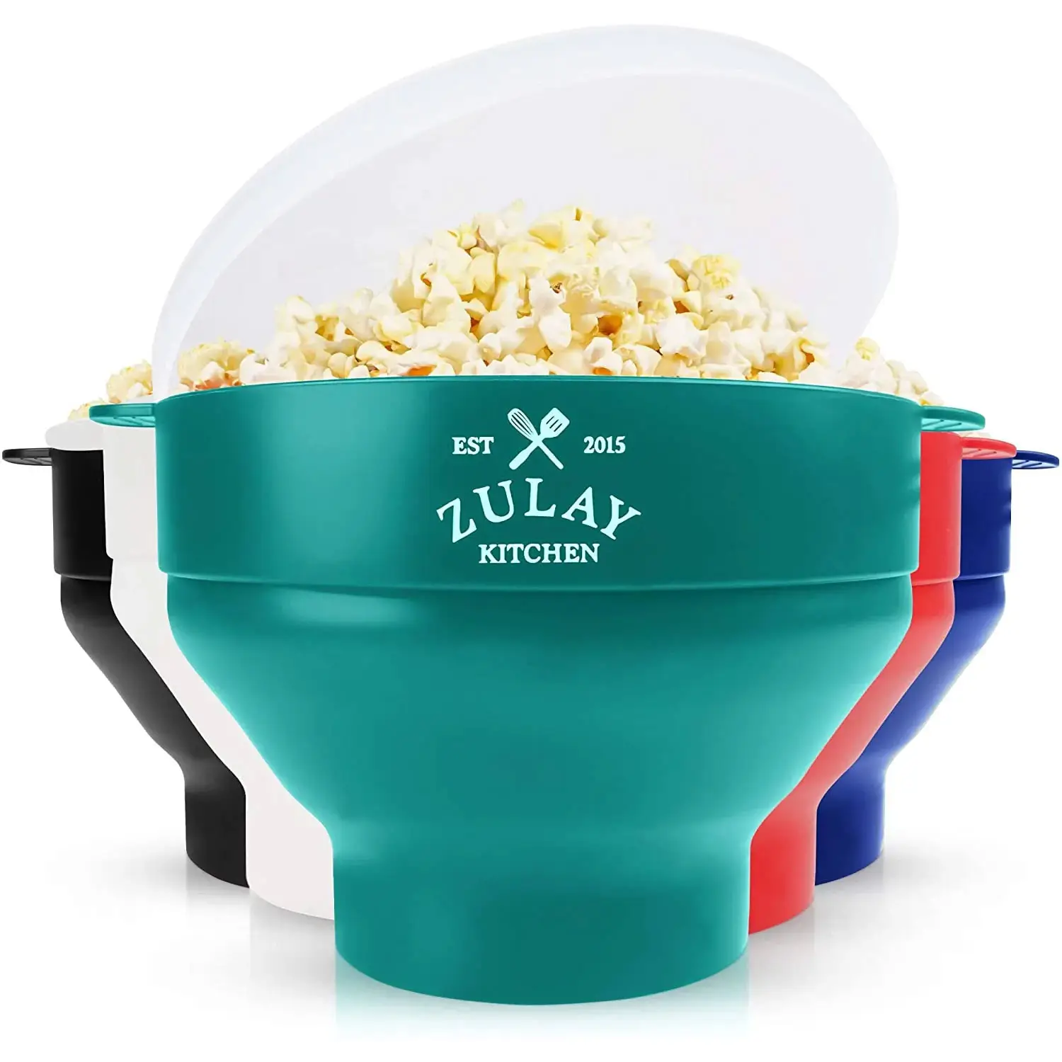 Collapsible Silicone Popcorn Maker