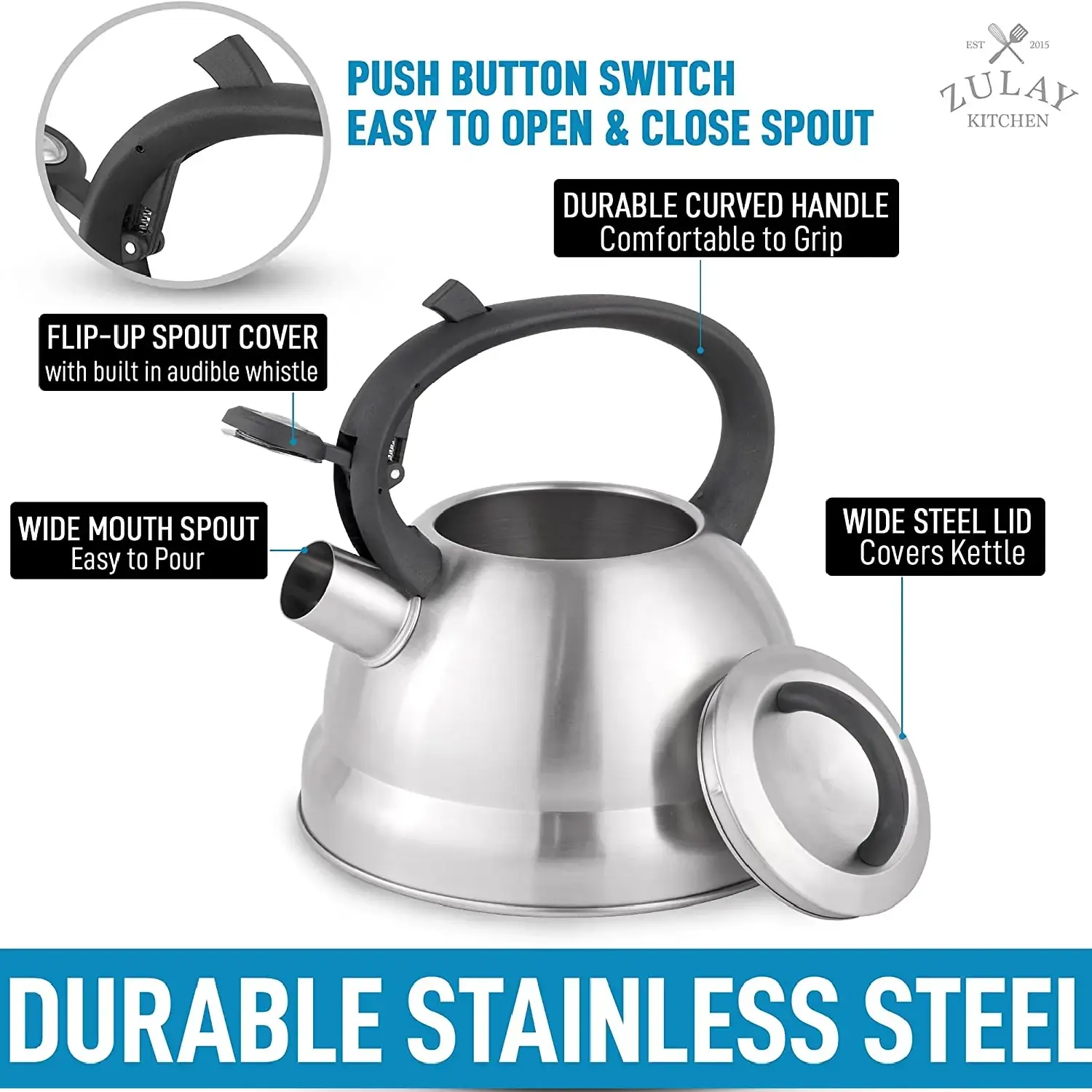 ZK Whistling Tea Kettle