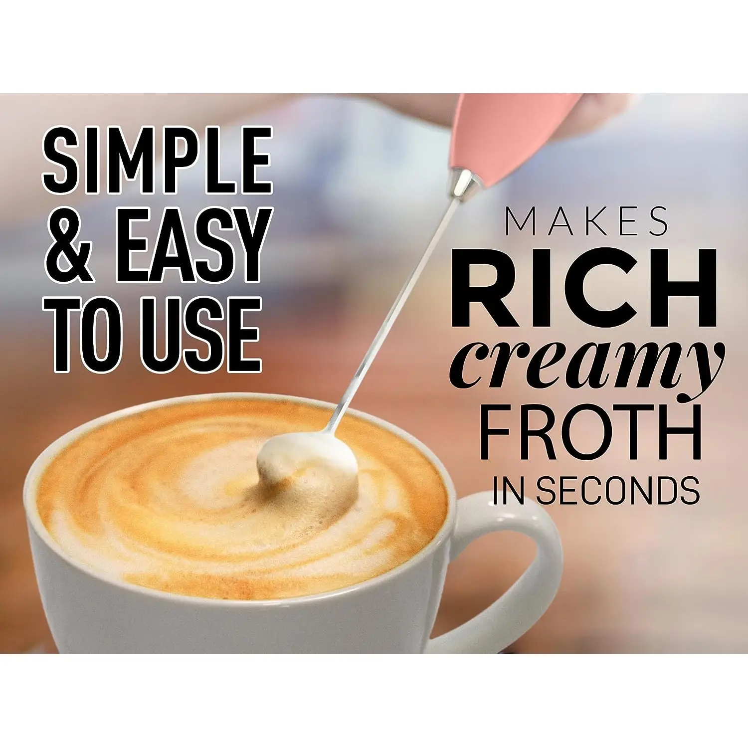 ZK Milk Frother OG With Stand 