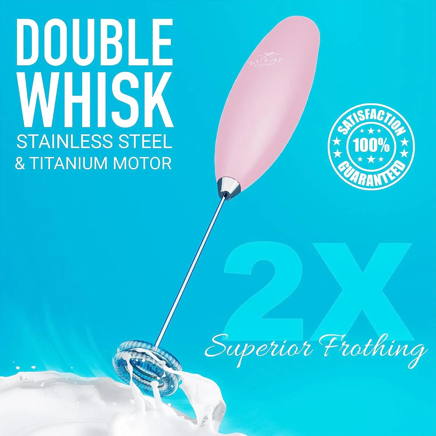 ZK Milk Frother OG With Stand 