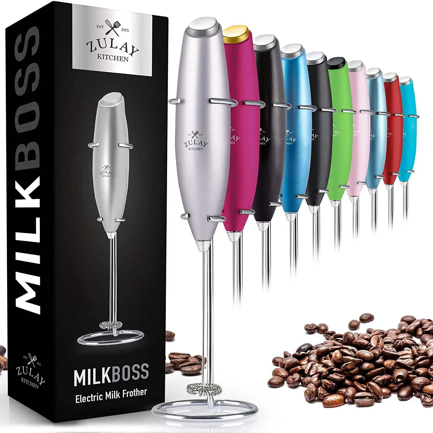 ZK Milk Frother OG With Stand 