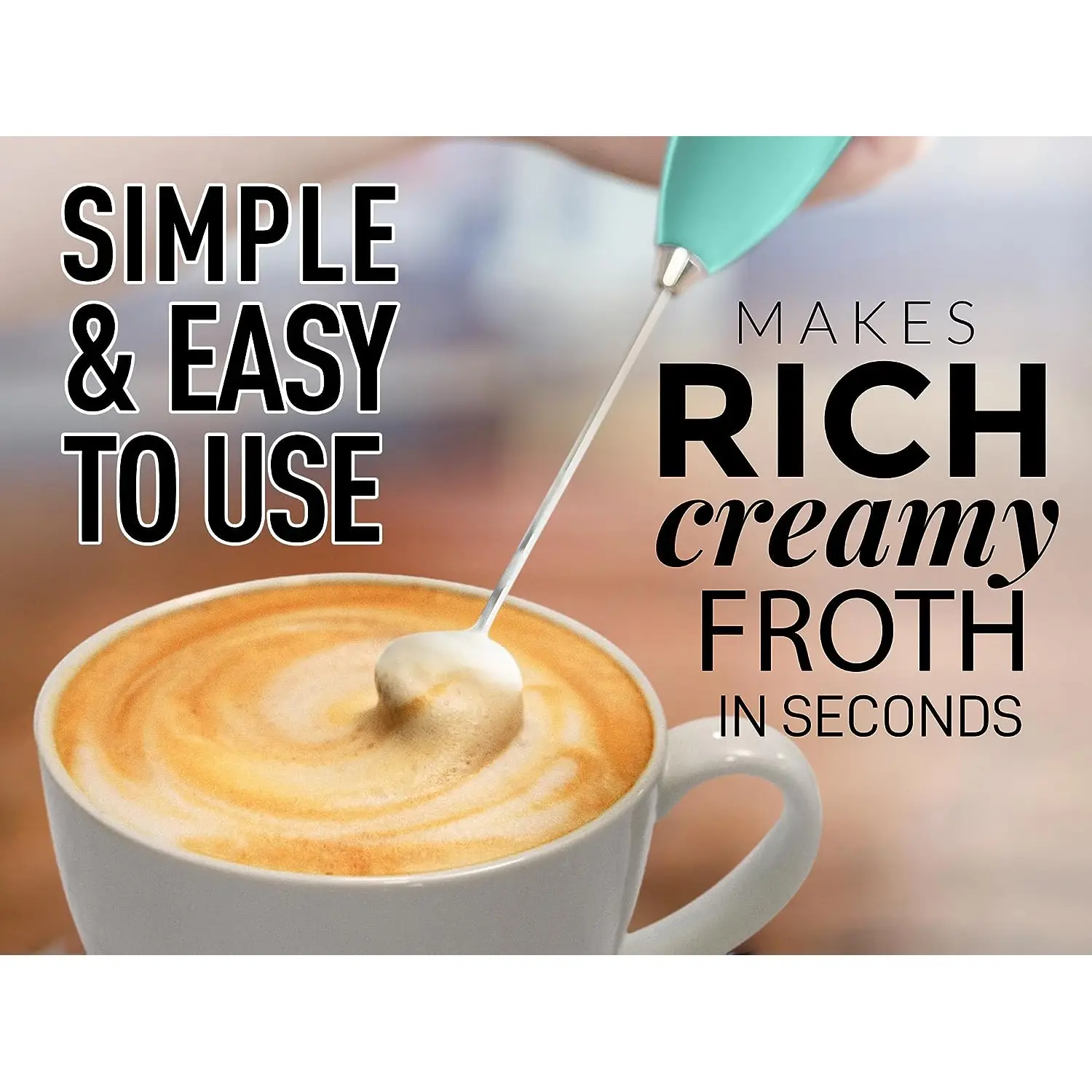 ZK Milk Frother OG With Stand 