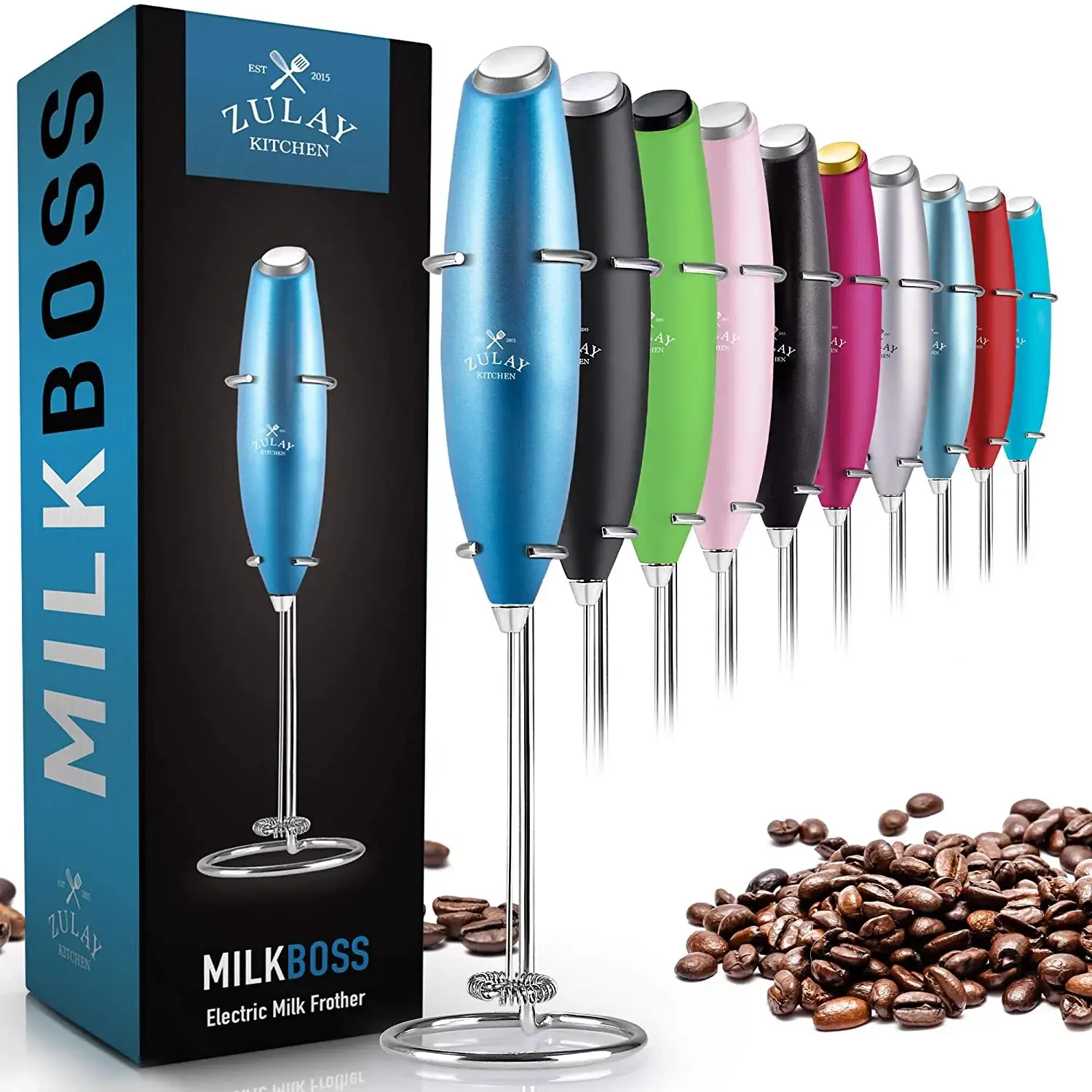 ZK Milk Frother OG With Stand 