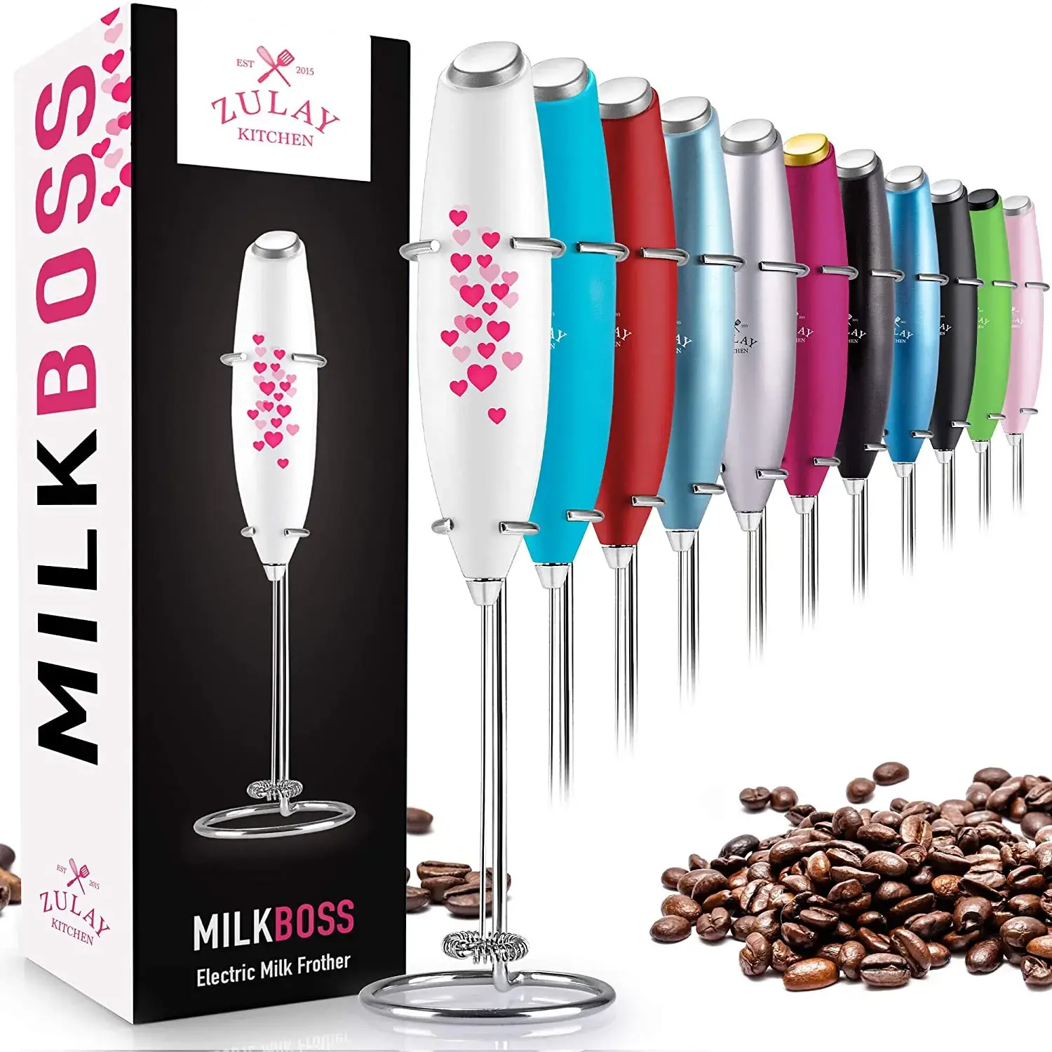 ZK Milk Frother OG With Stand 