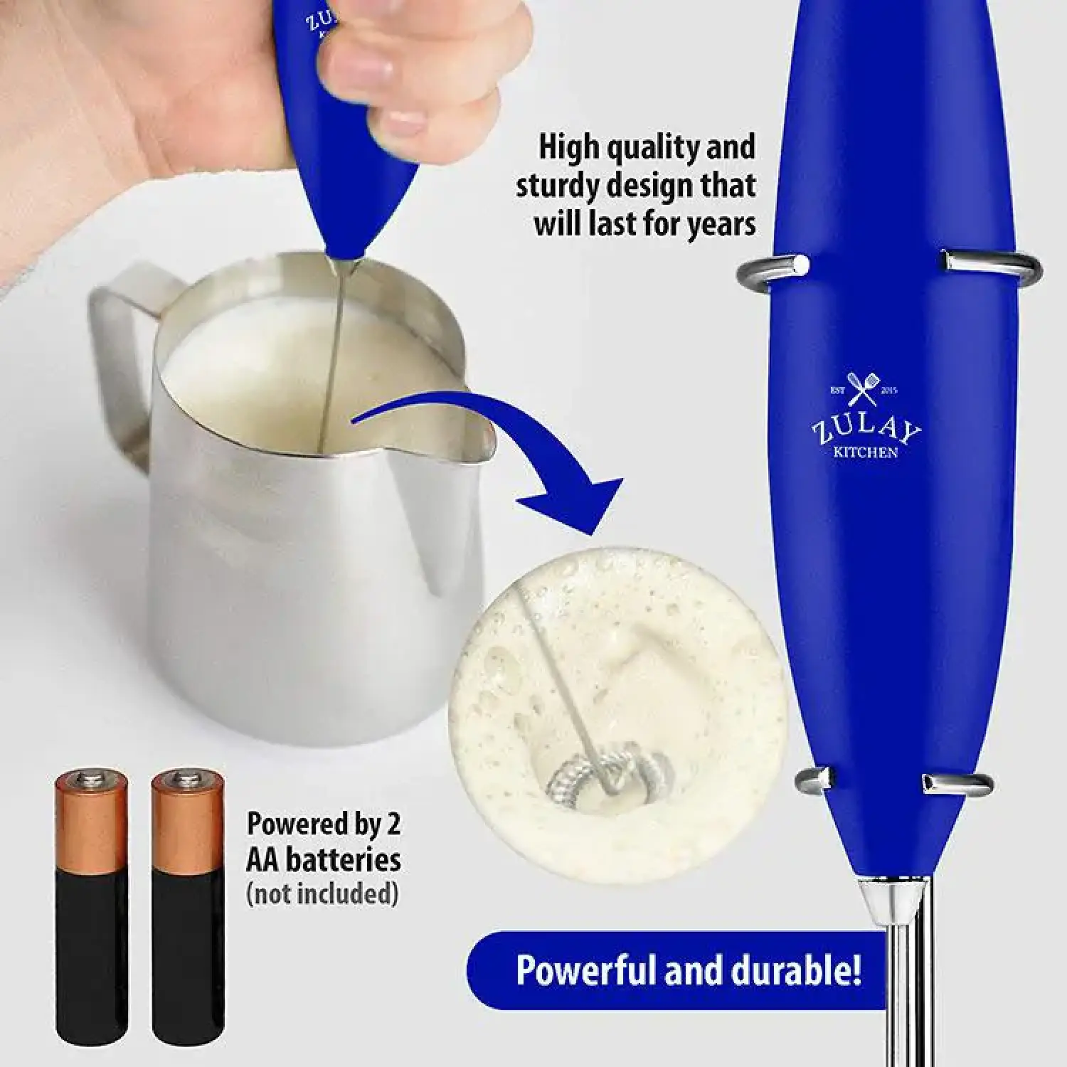 ZK Milk Frother OG With Stand 