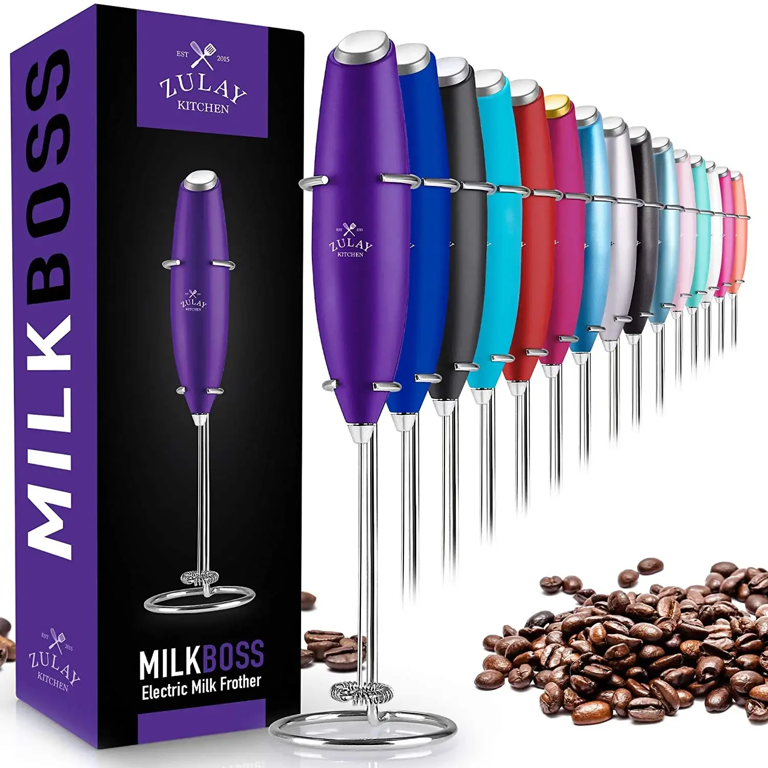 ZK Milk Frother OG With Stand 