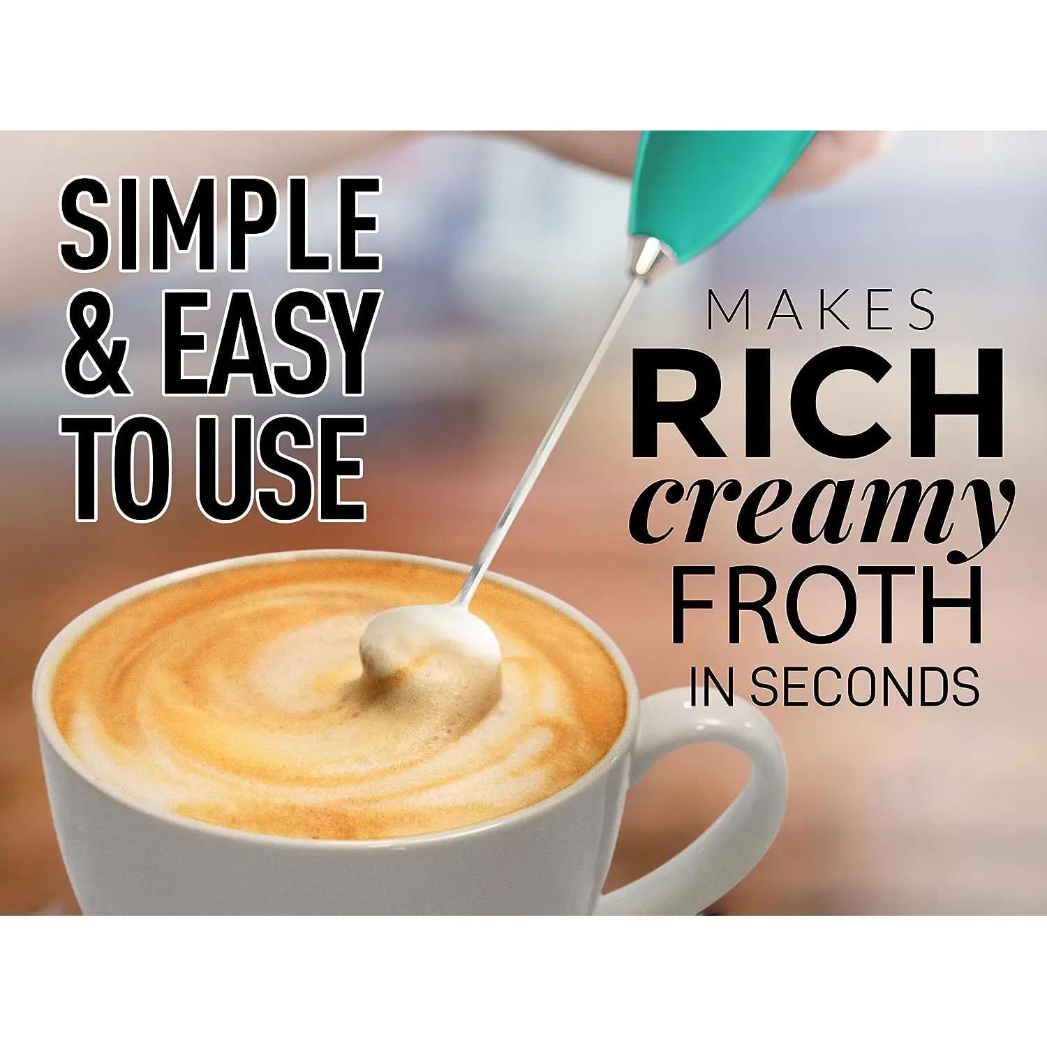 ZK Milk Frother OG With Stand 