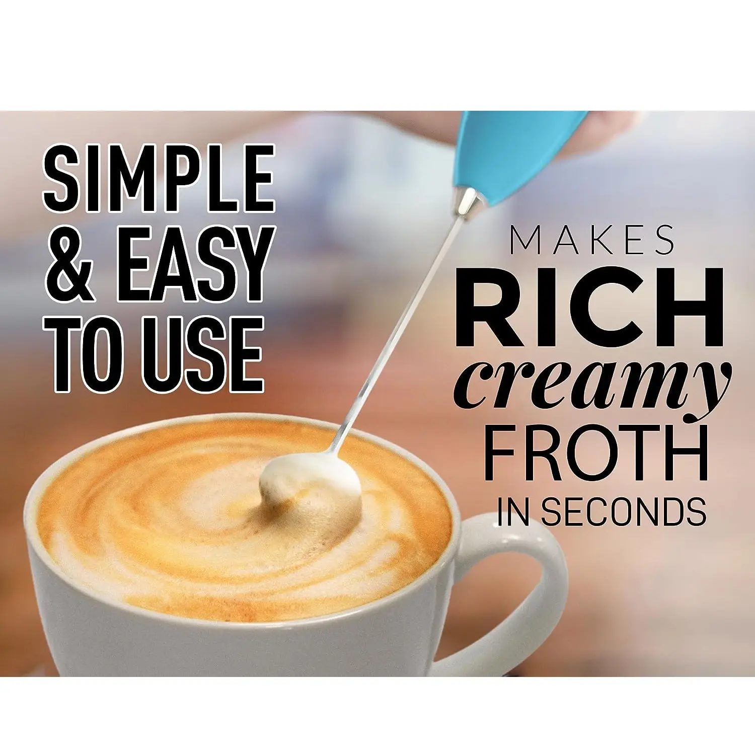 ZK Milk Frother OG With Stand 