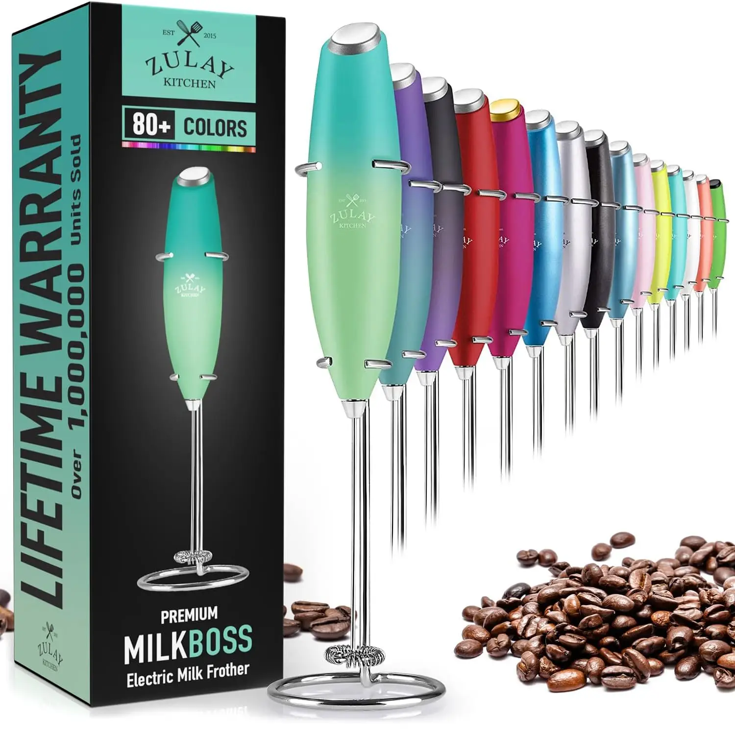 ZK Milk Frother OG With Stand 