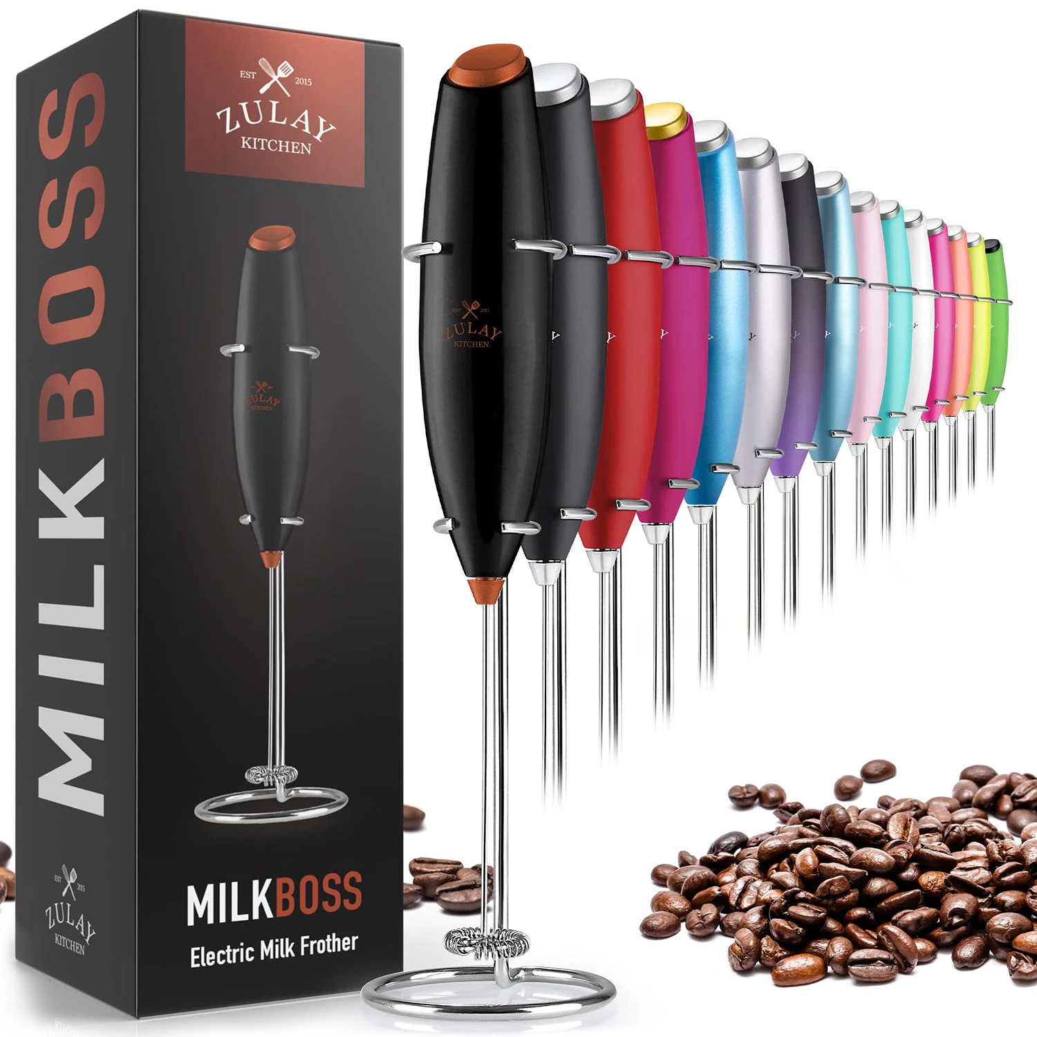 ZK Milk Frother OG With Stand 